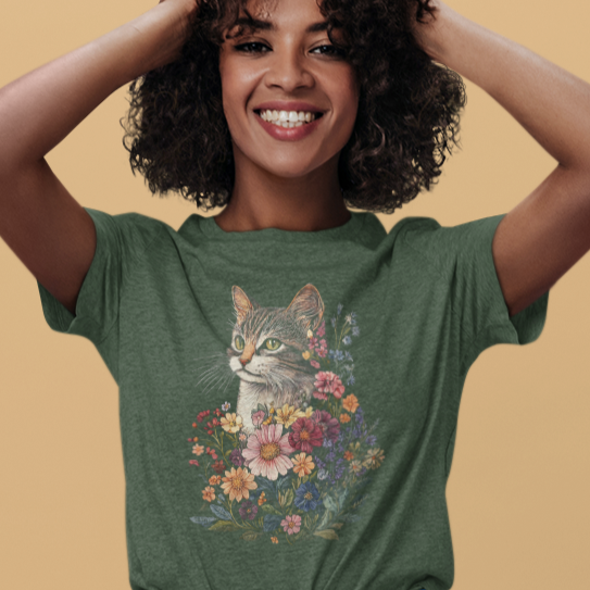 Floral Cat