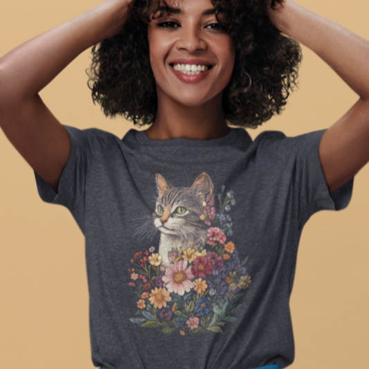 Floral Cat