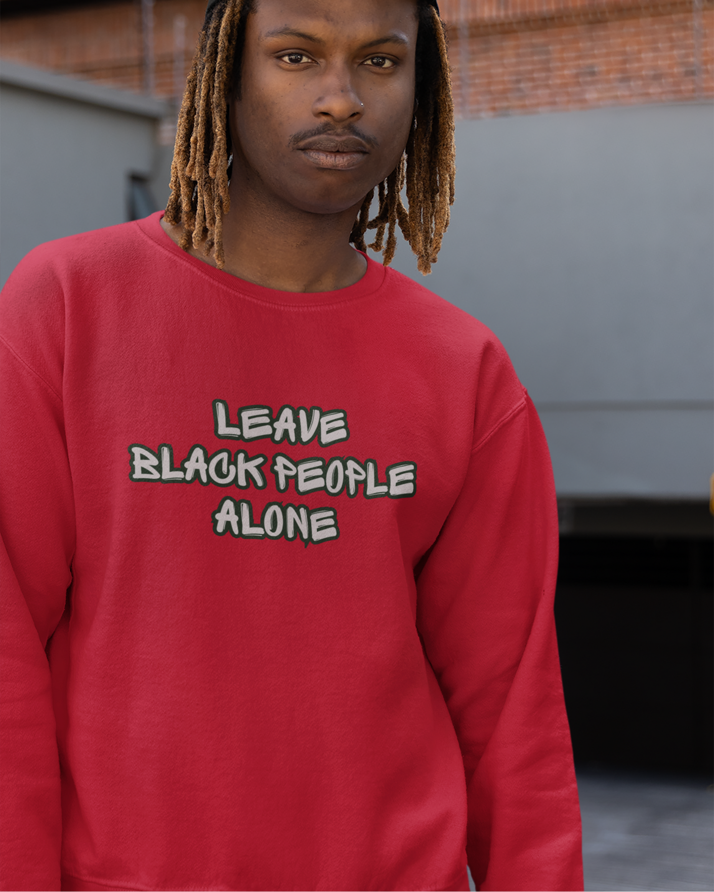 Leave Black People Alone - Graffiti