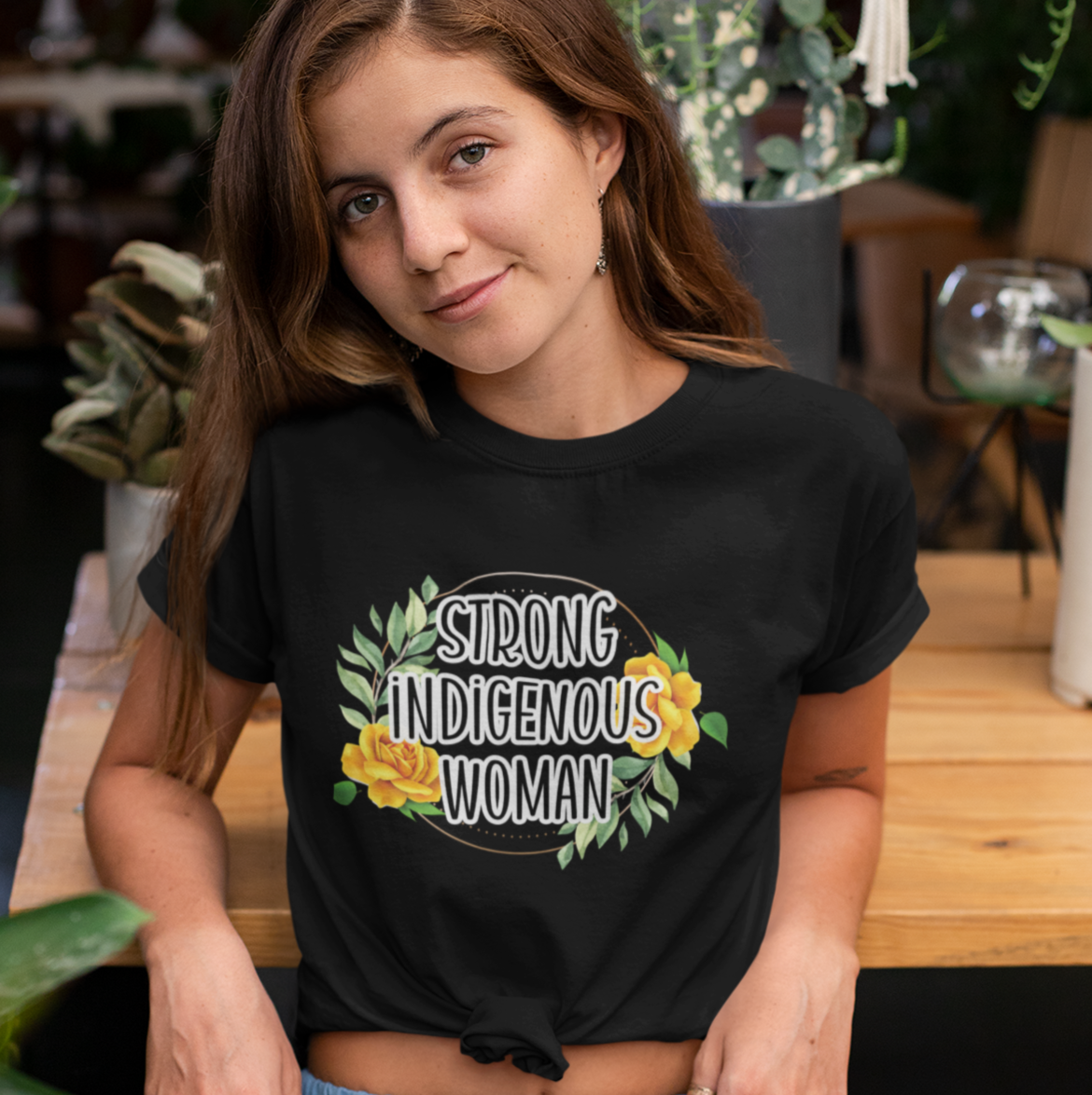 Strong Indigenous Woman
