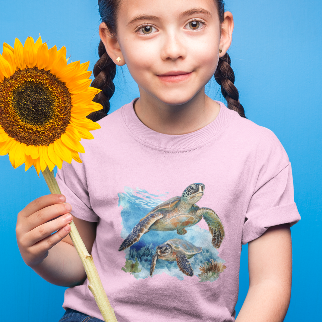 Sea Turtle and Friend