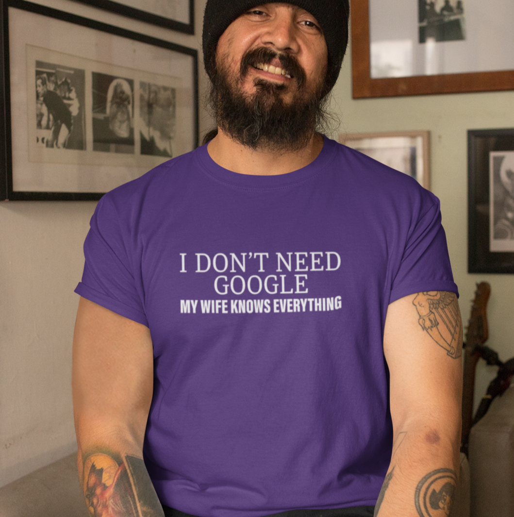 I Don't Need Google, My Wife Knows Everything