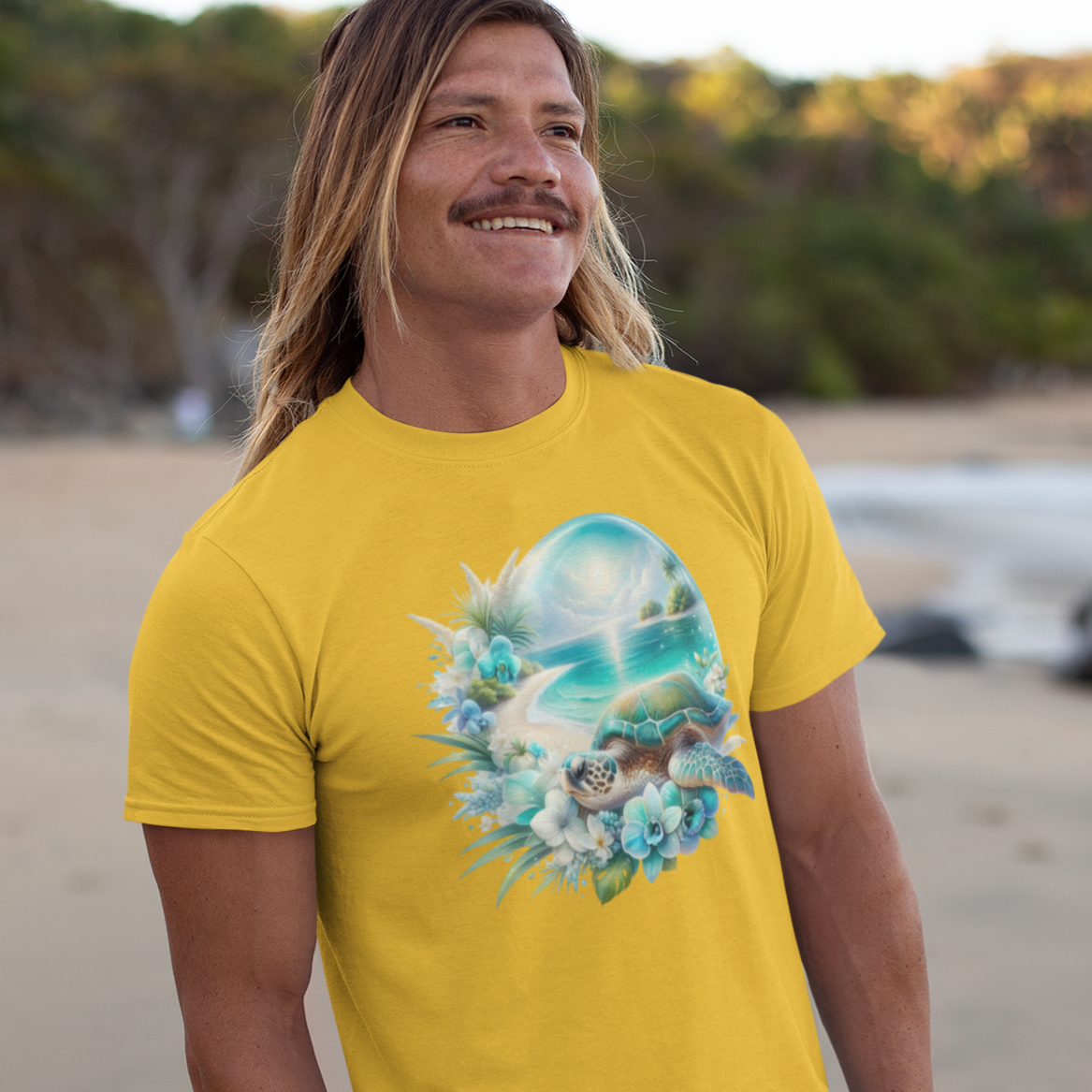 Turquoise Sea Turtle