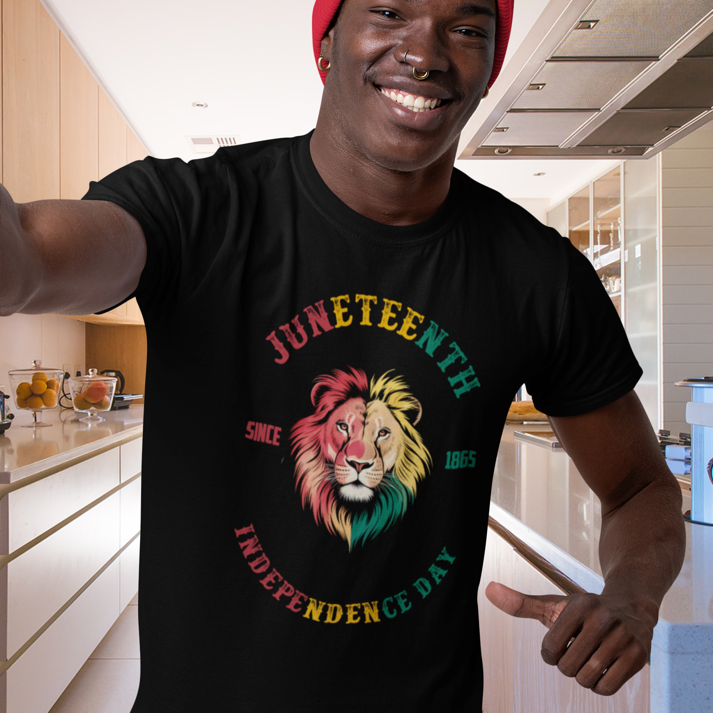 Juneteenth Lion, Independence Day
