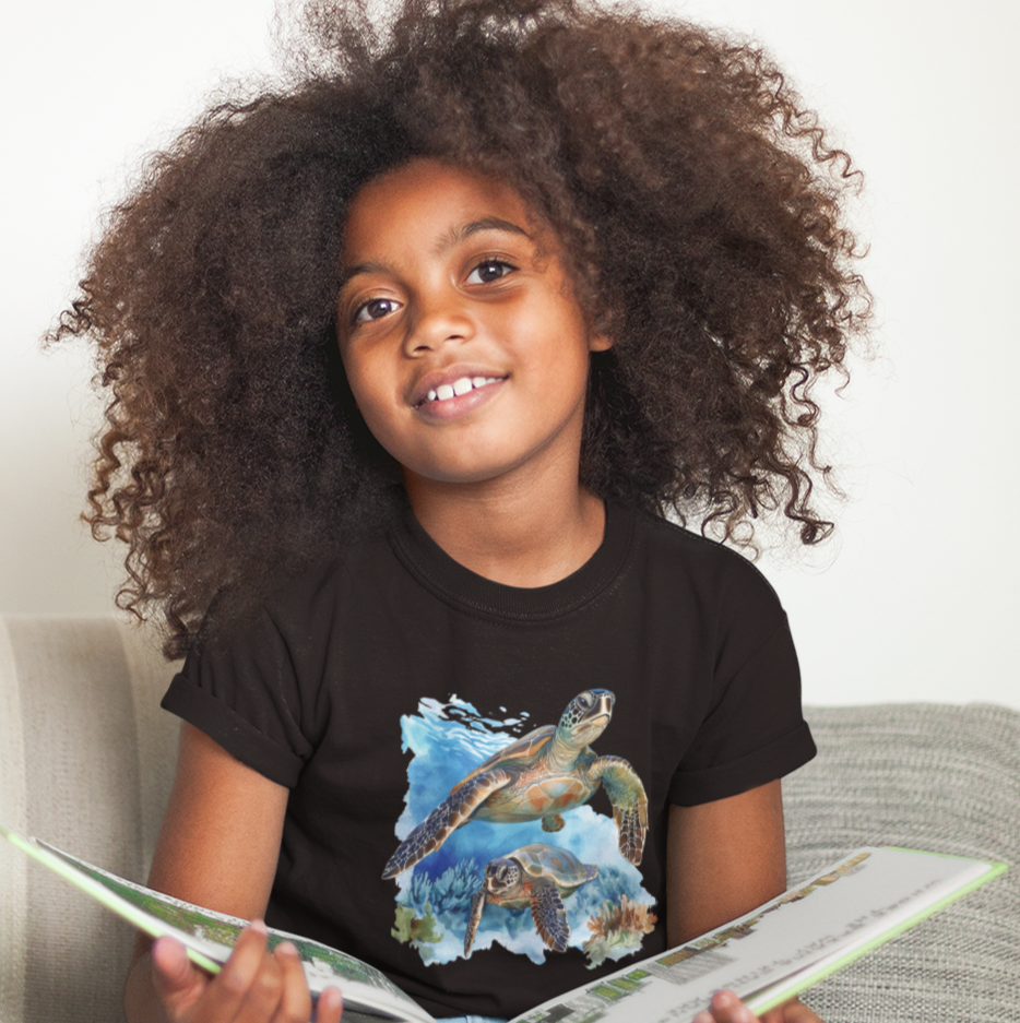 Sea Turtle and Friend