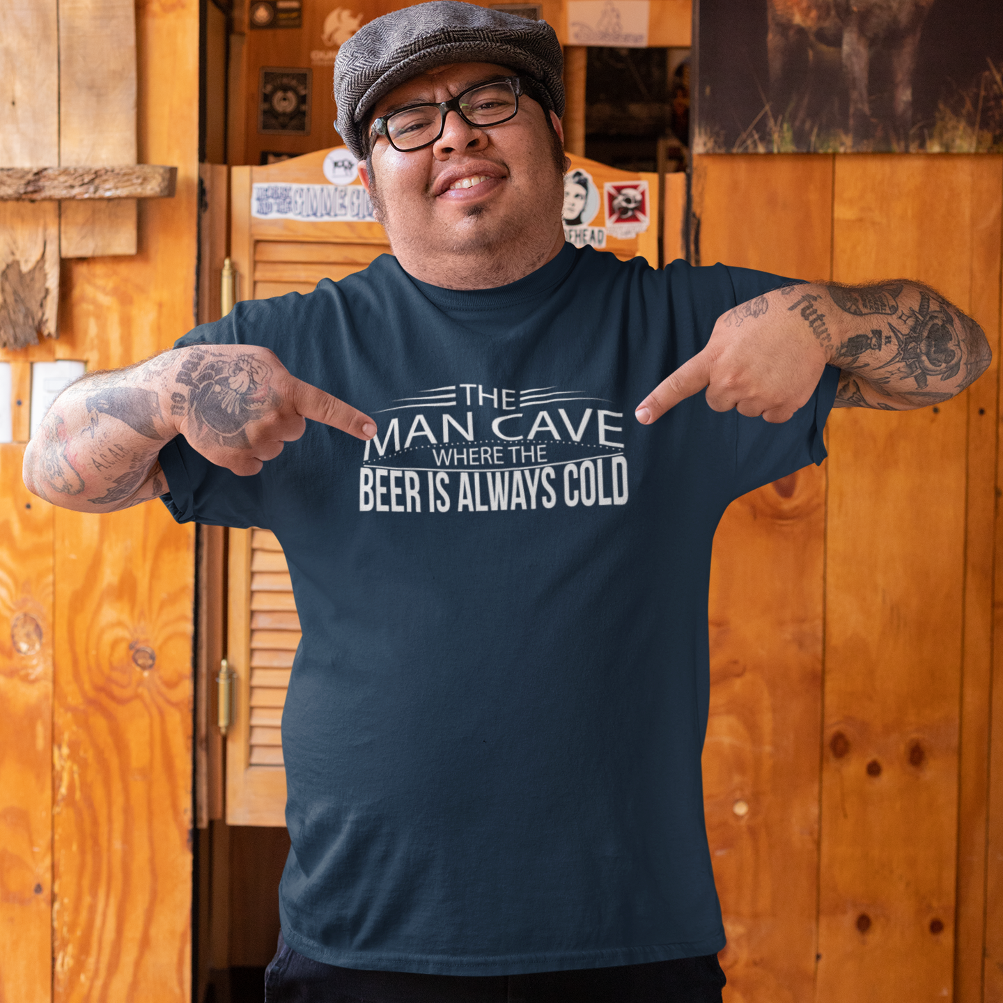 The Man Cave Where The Beer Is Always Cold