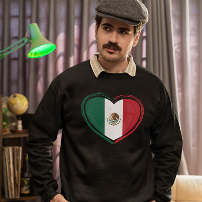 Mexico Flag Heart