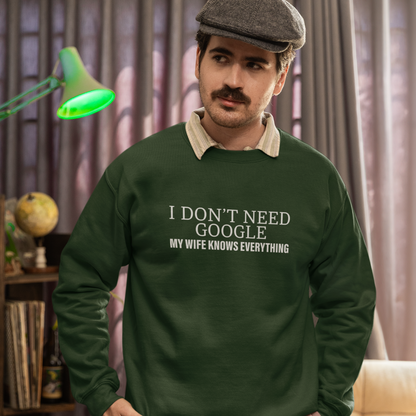 I Don't Need Google, My Wife Knows Everything