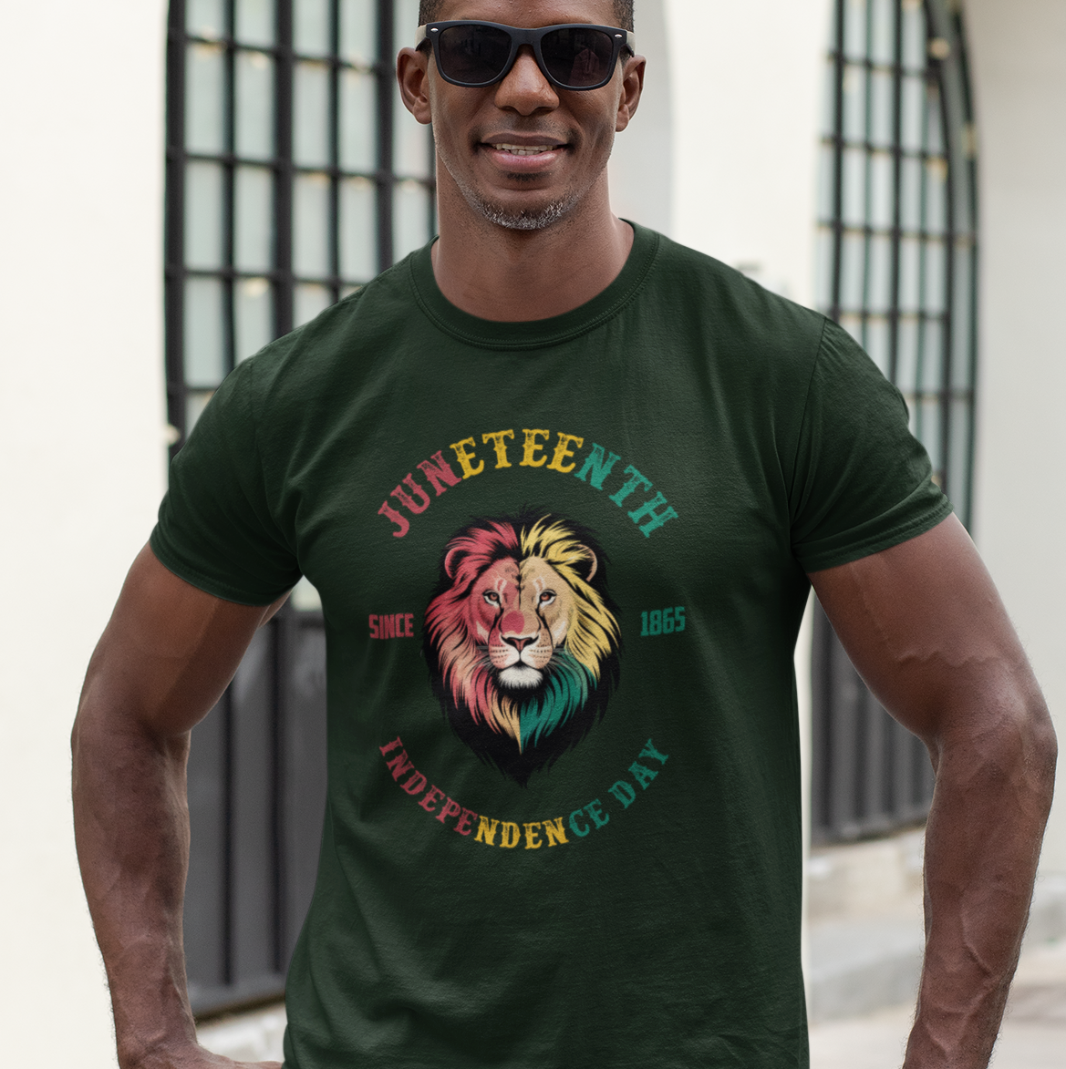 Juneteenth Lion, Independence Day