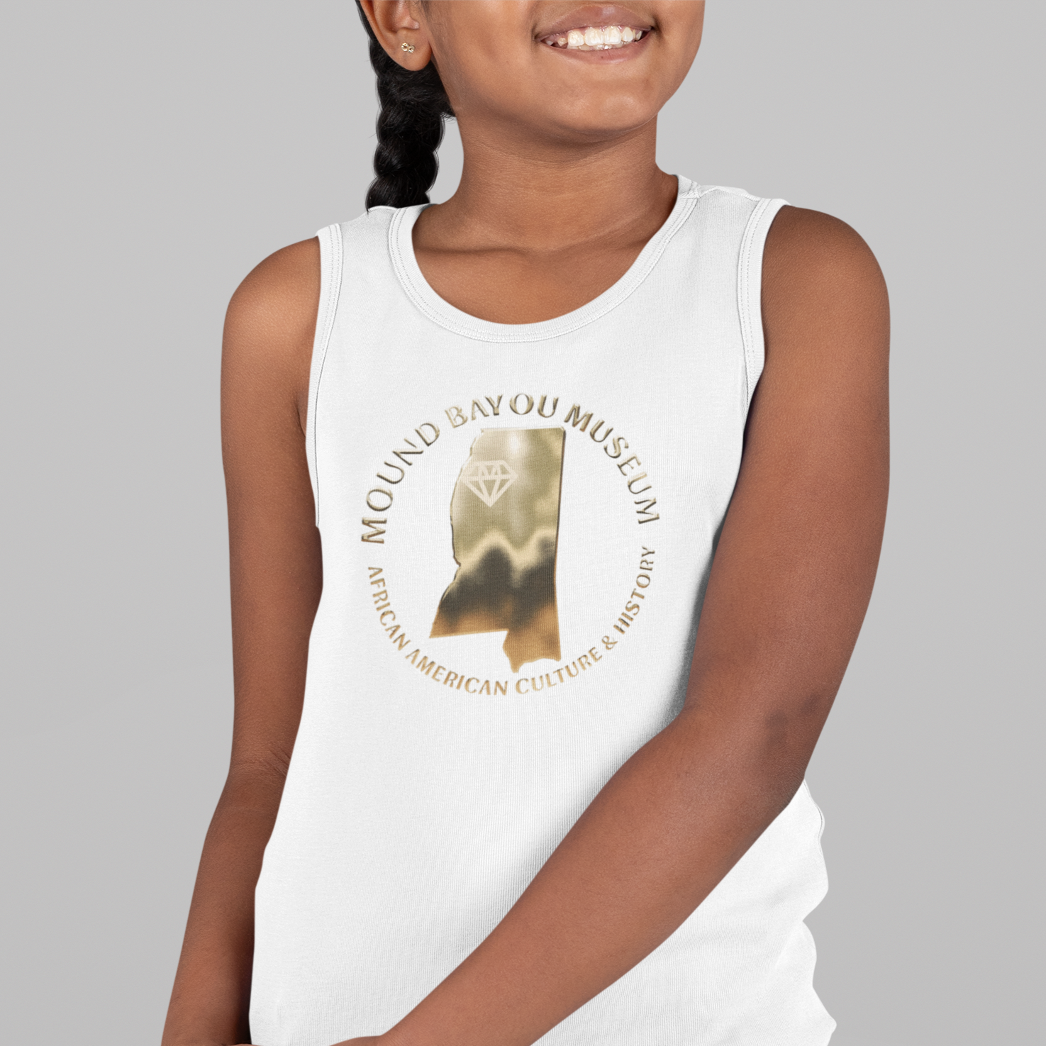 Mound Bayou Museum, Mississippi Map - Gold