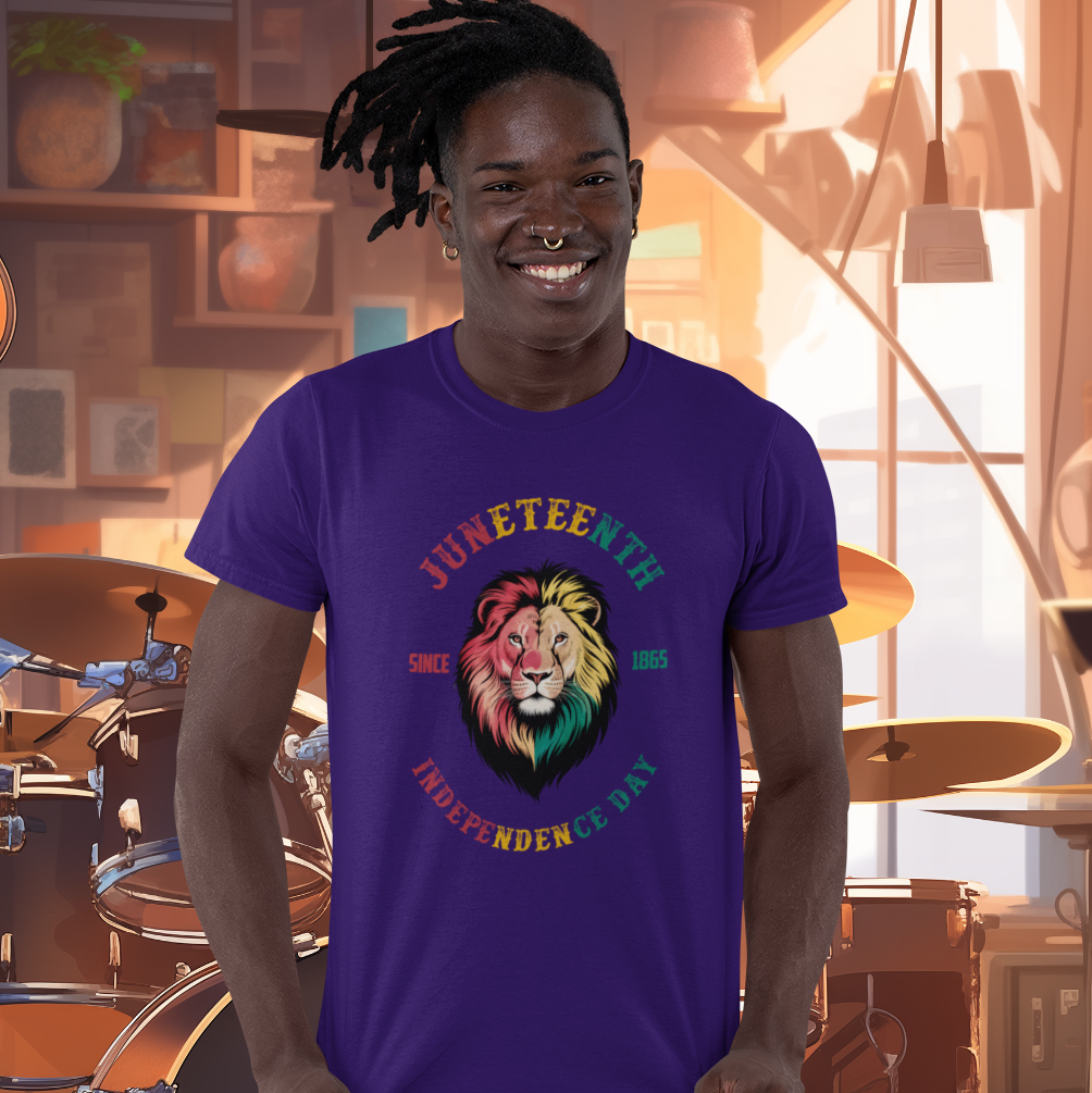 Juneteenth Lion, Independence Day
