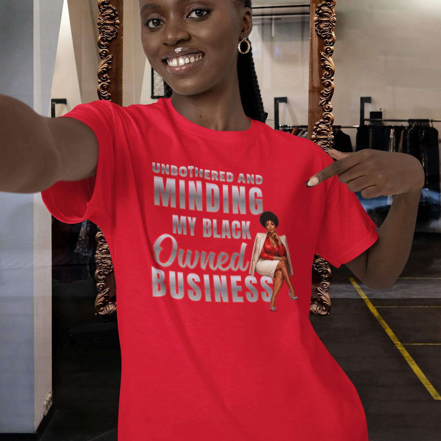 Unbothered and Minding My Black Owned Business