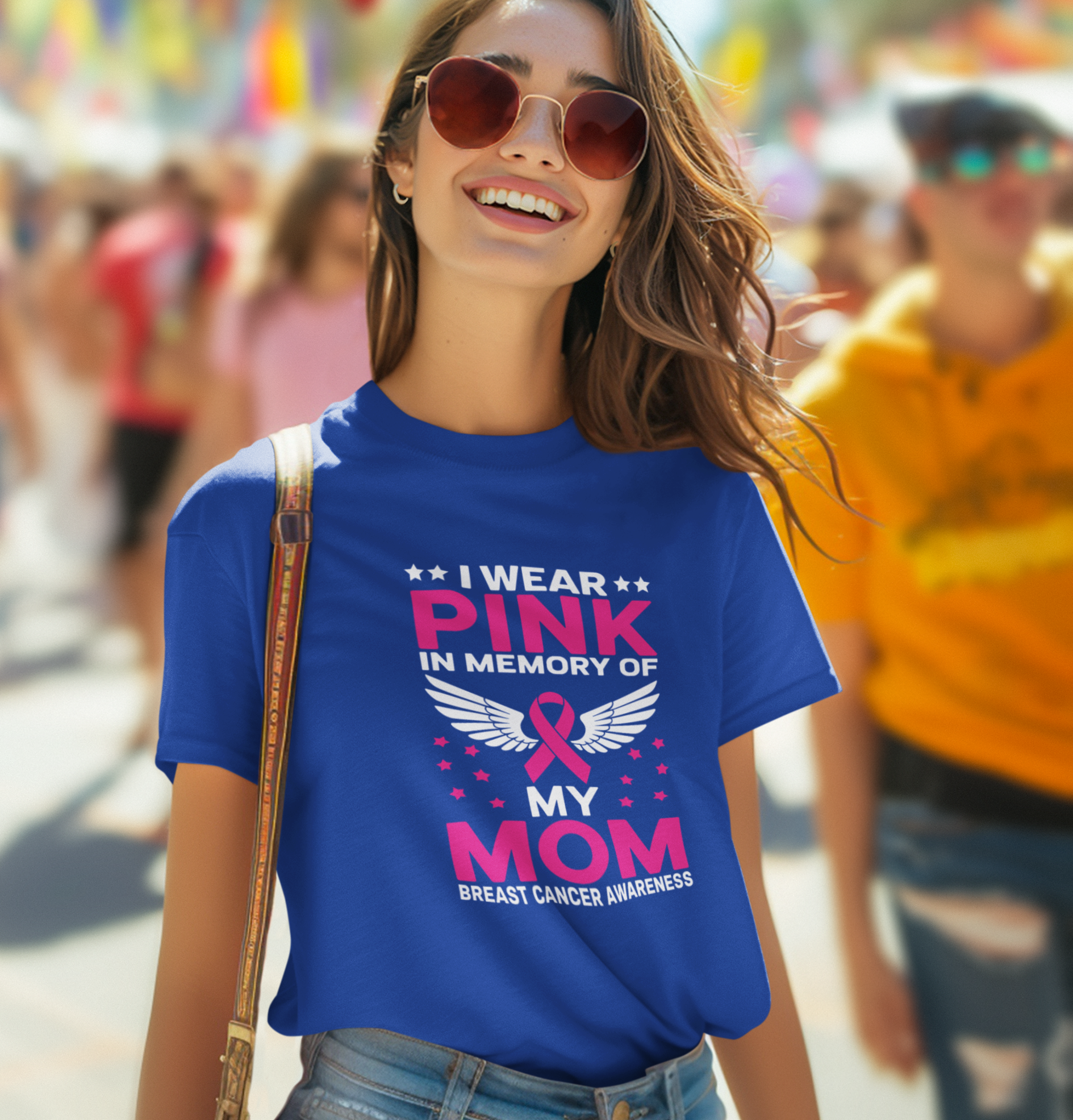 I Wear Pink In Memory of my Mom