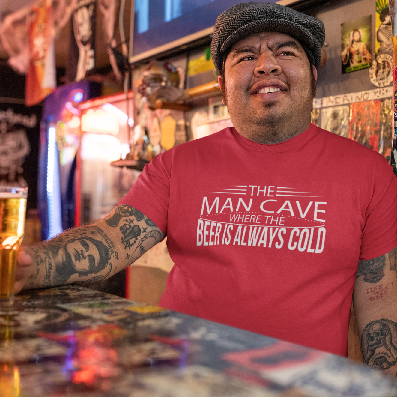 The Man Cave Where The Beer Is Always Cold
