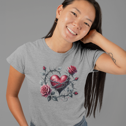 Rose & Thorn Heart