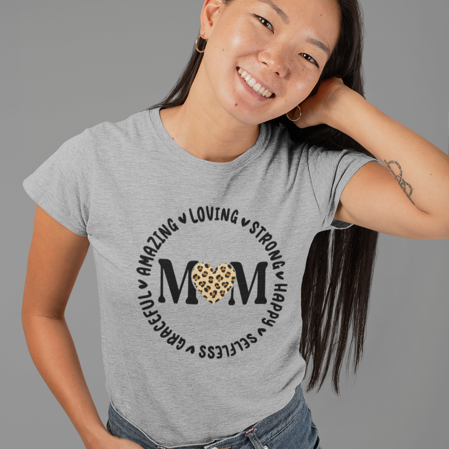 Loving, Strong, Happy Mom
