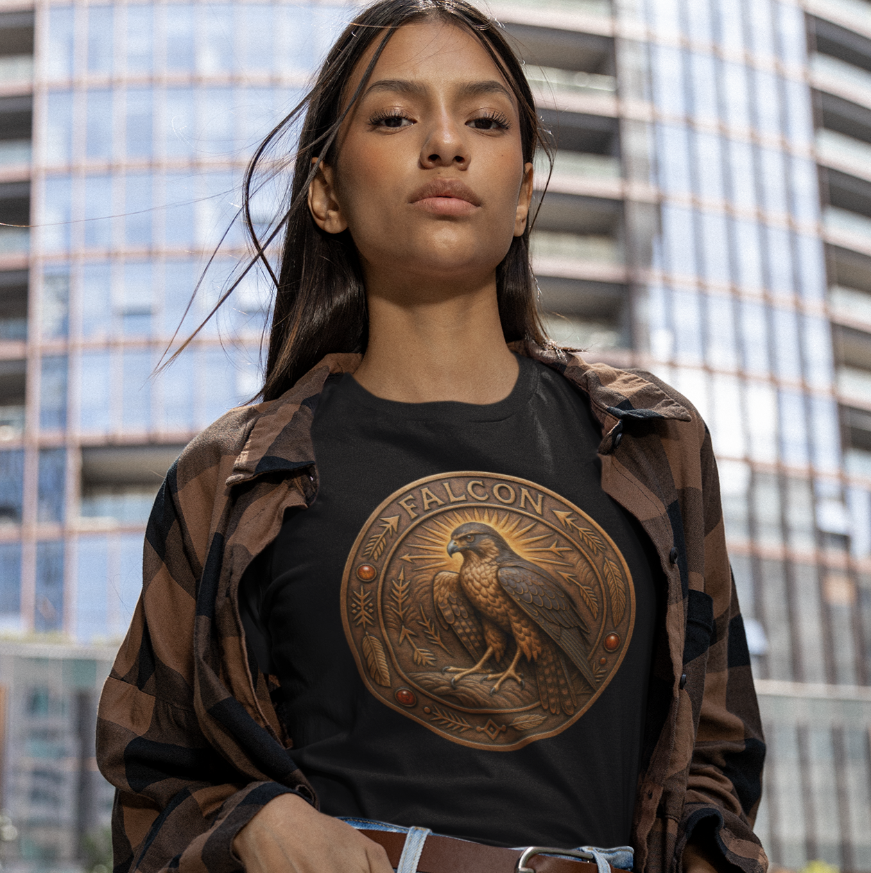 Native American Birth Animal Falcon