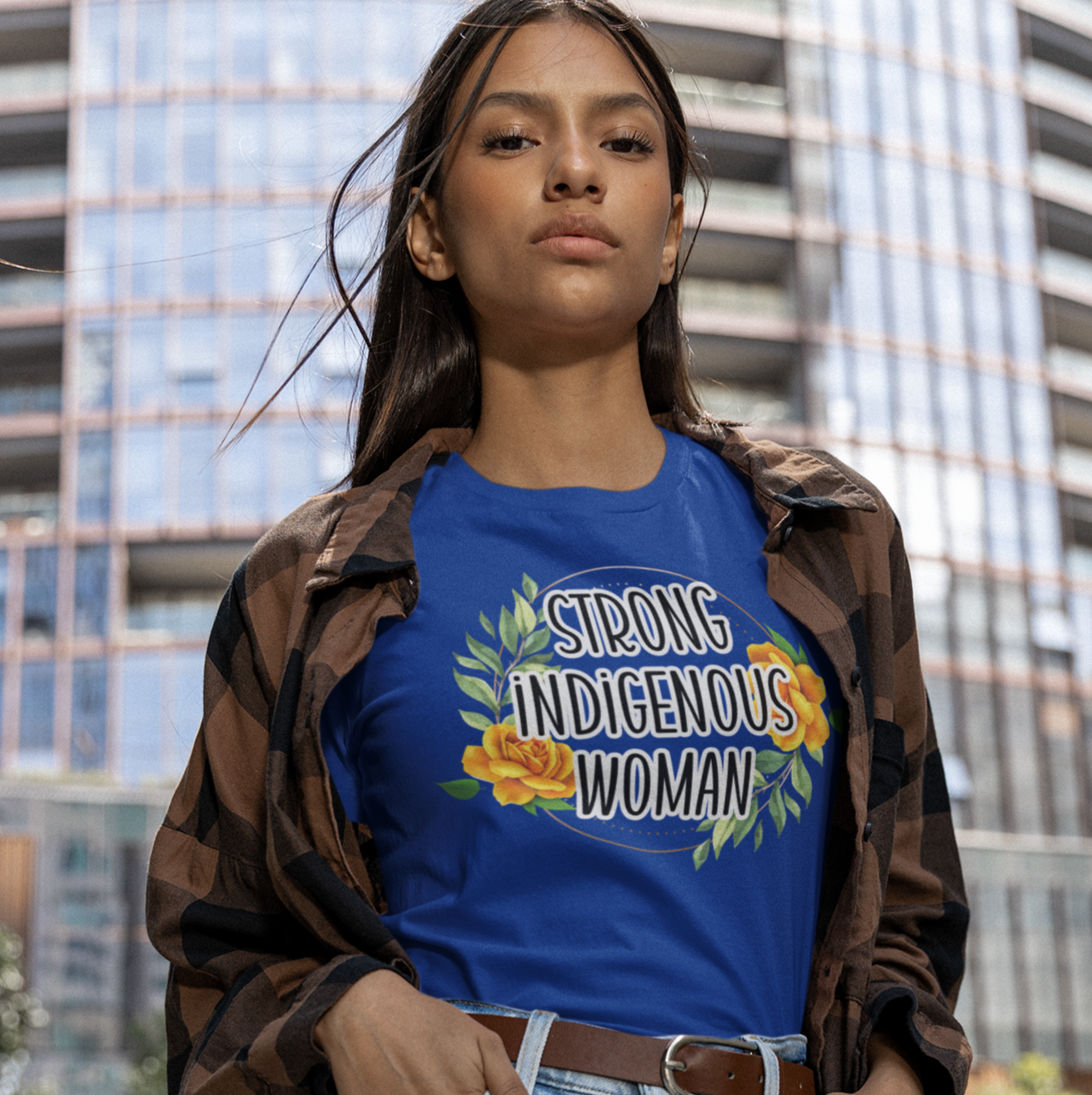 Strong Indigenous Woman