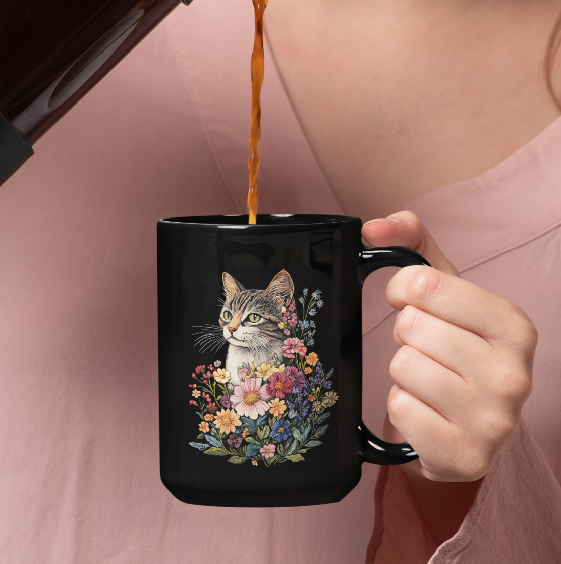Floral Cat