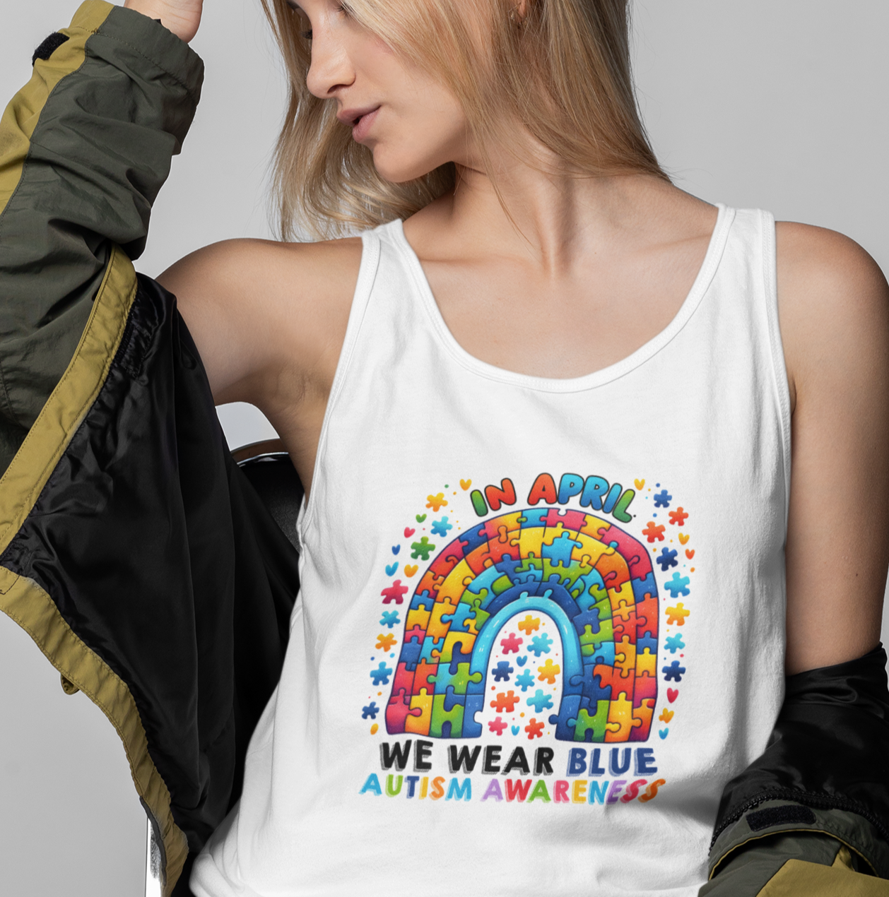 Autism Awareness Rainbow