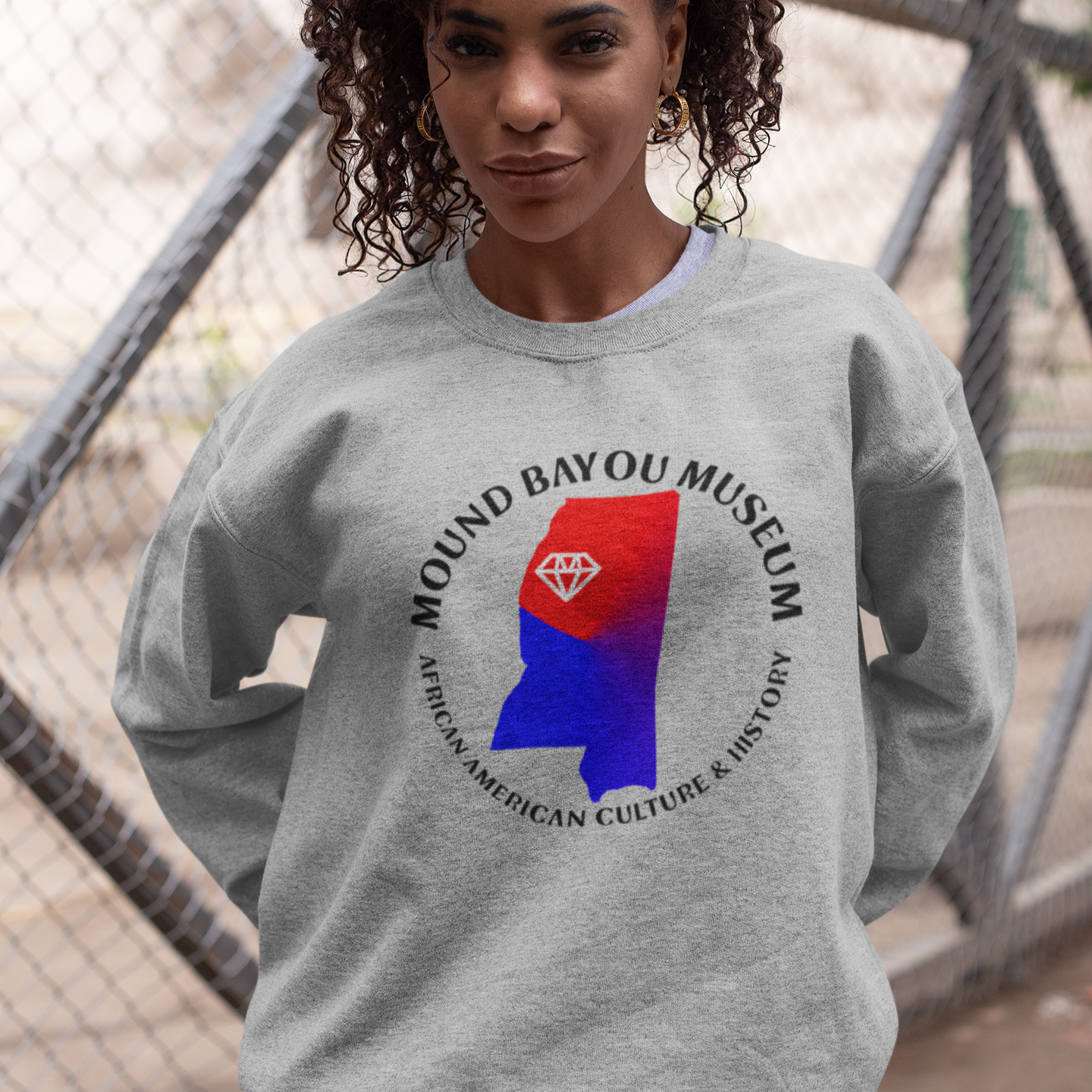 Mound Bayou Museum - Blue & Red