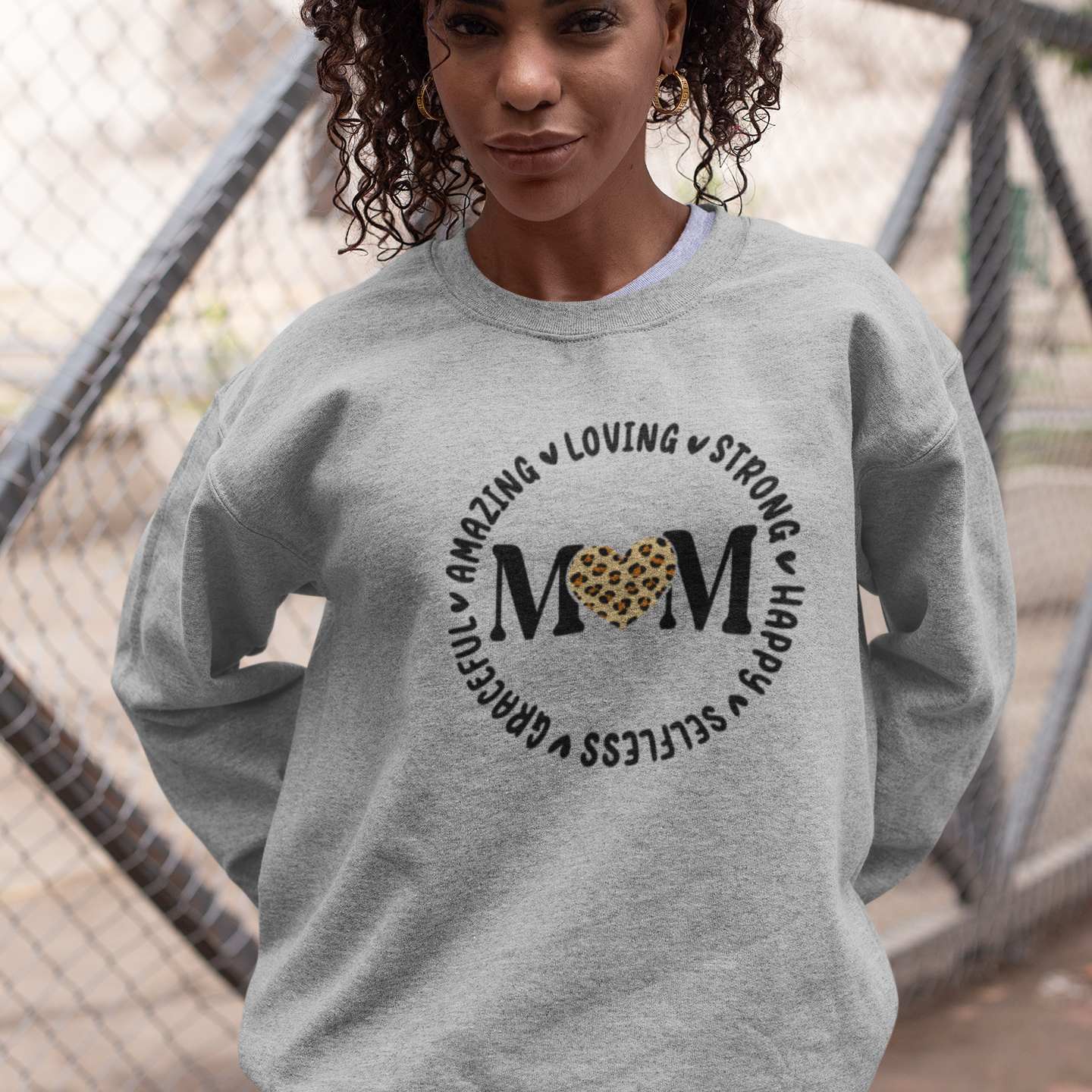 Loving, Strong, Happy Mom