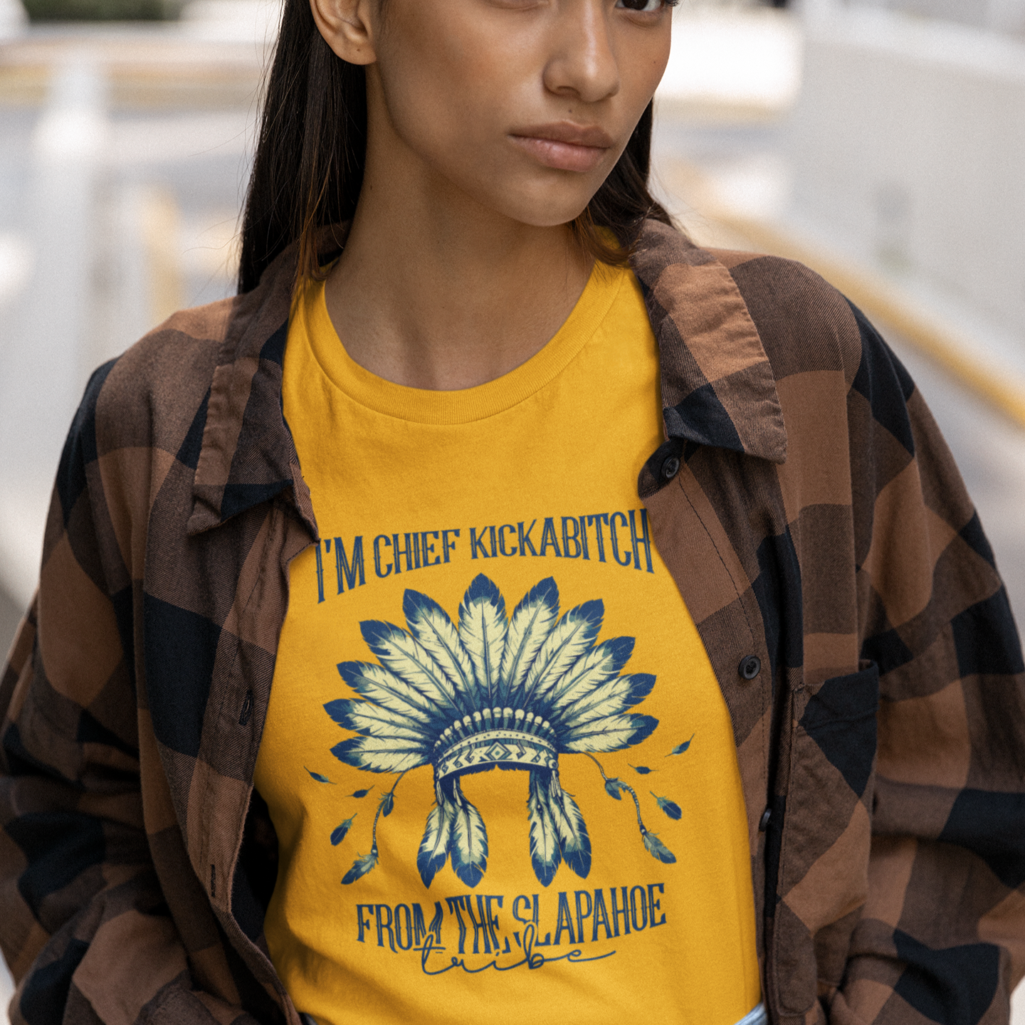 I'm Chief Kickabitch from the Slapahoe Tribe