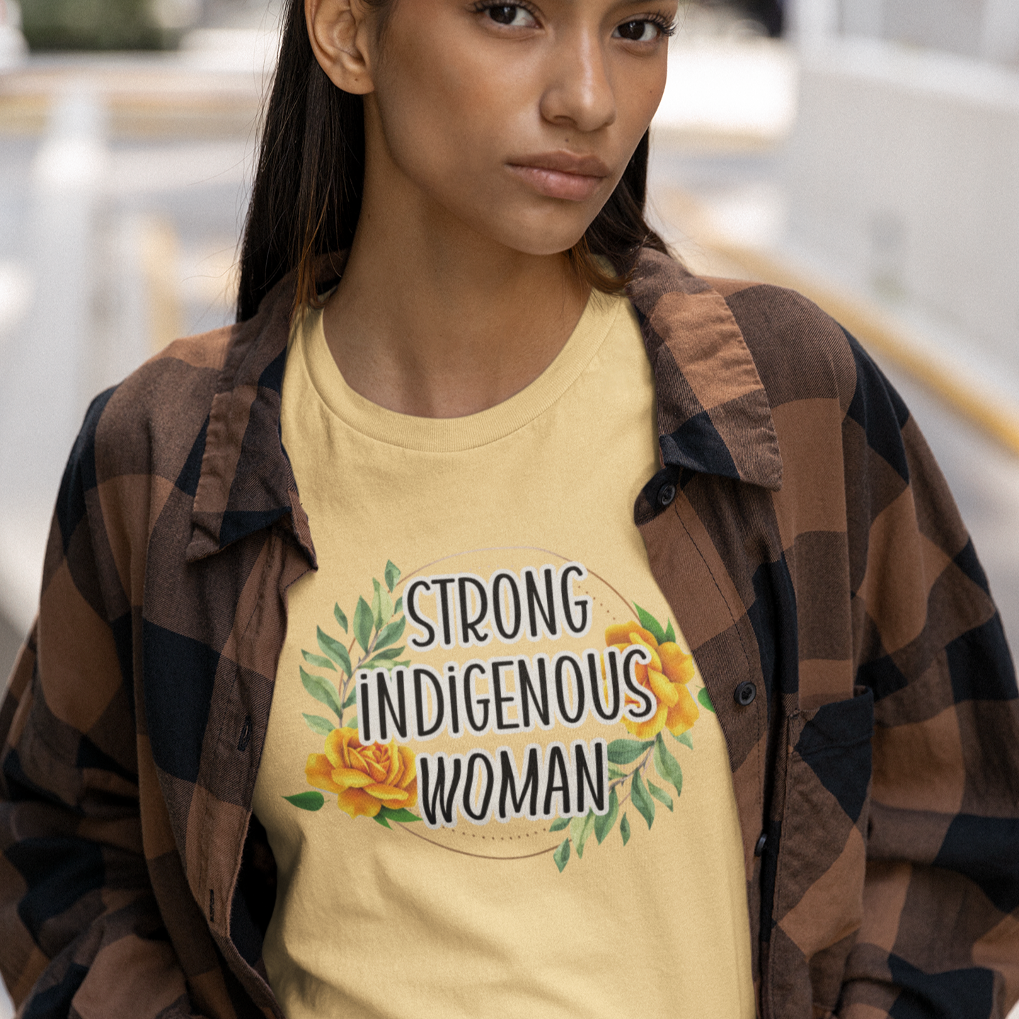 Strong Indigenous Woman