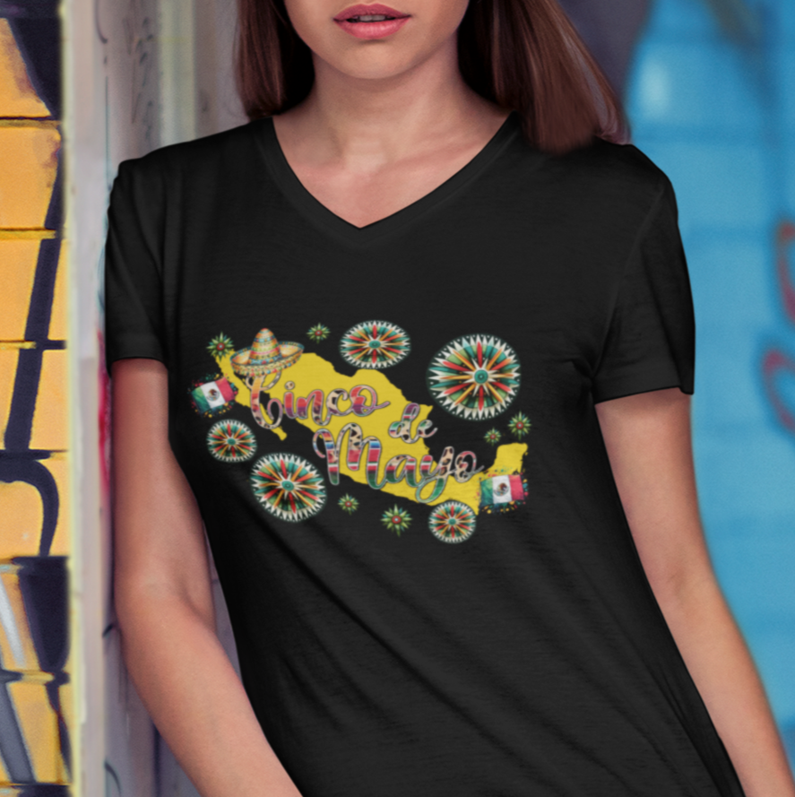 Cinco de Mayo, Map of Mexico