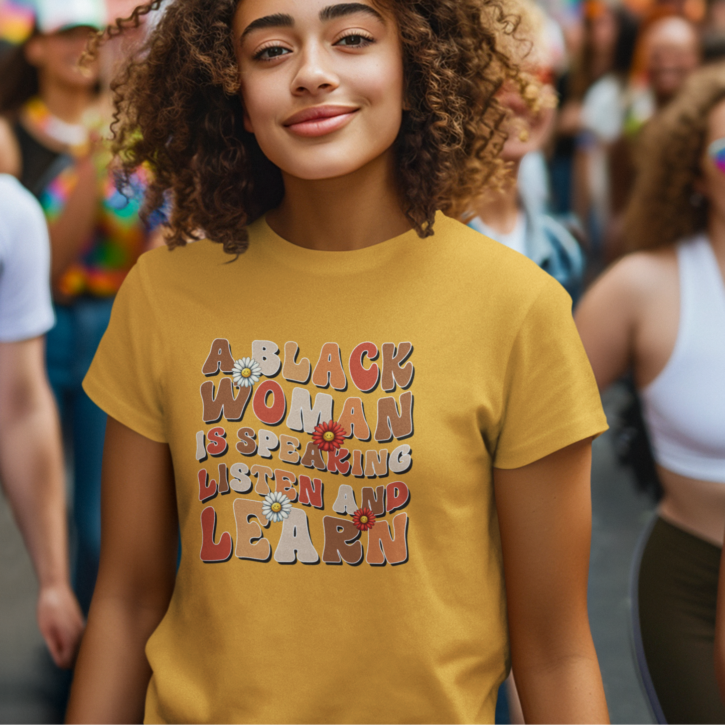 A Black Woman is Speaking. Listen and Learn