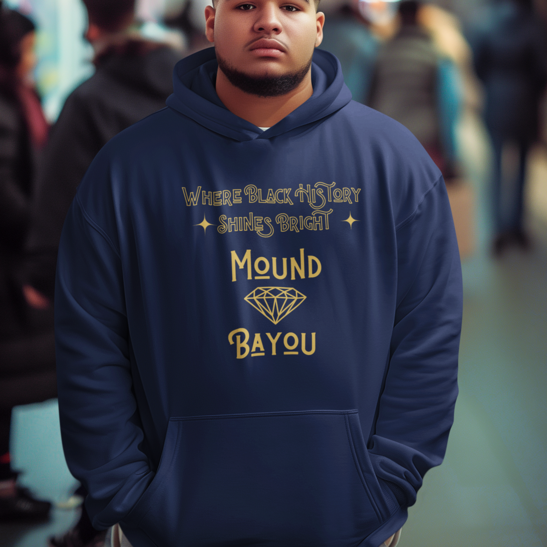 Where Black History Shines Bright - Gold