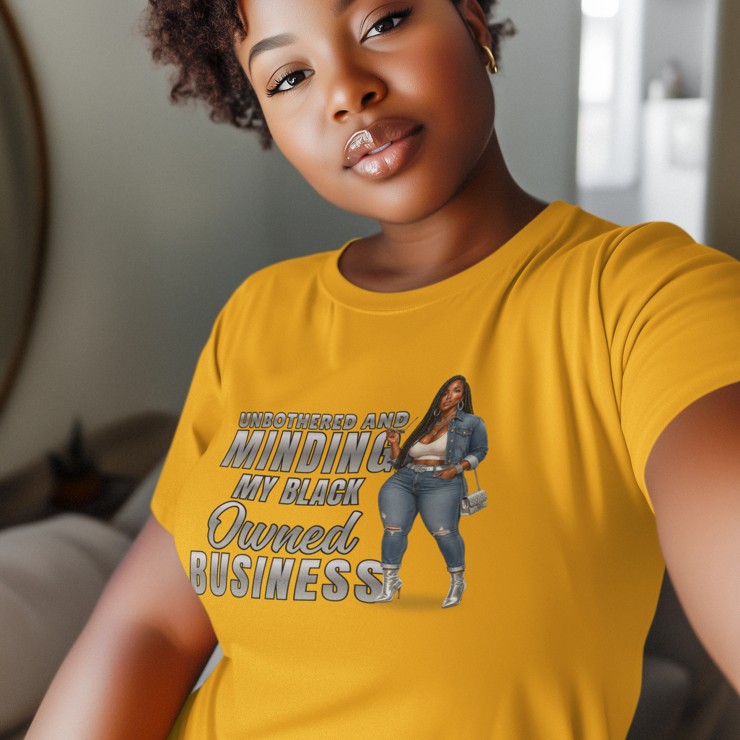 Unbothered and Minding My Black Owned Business