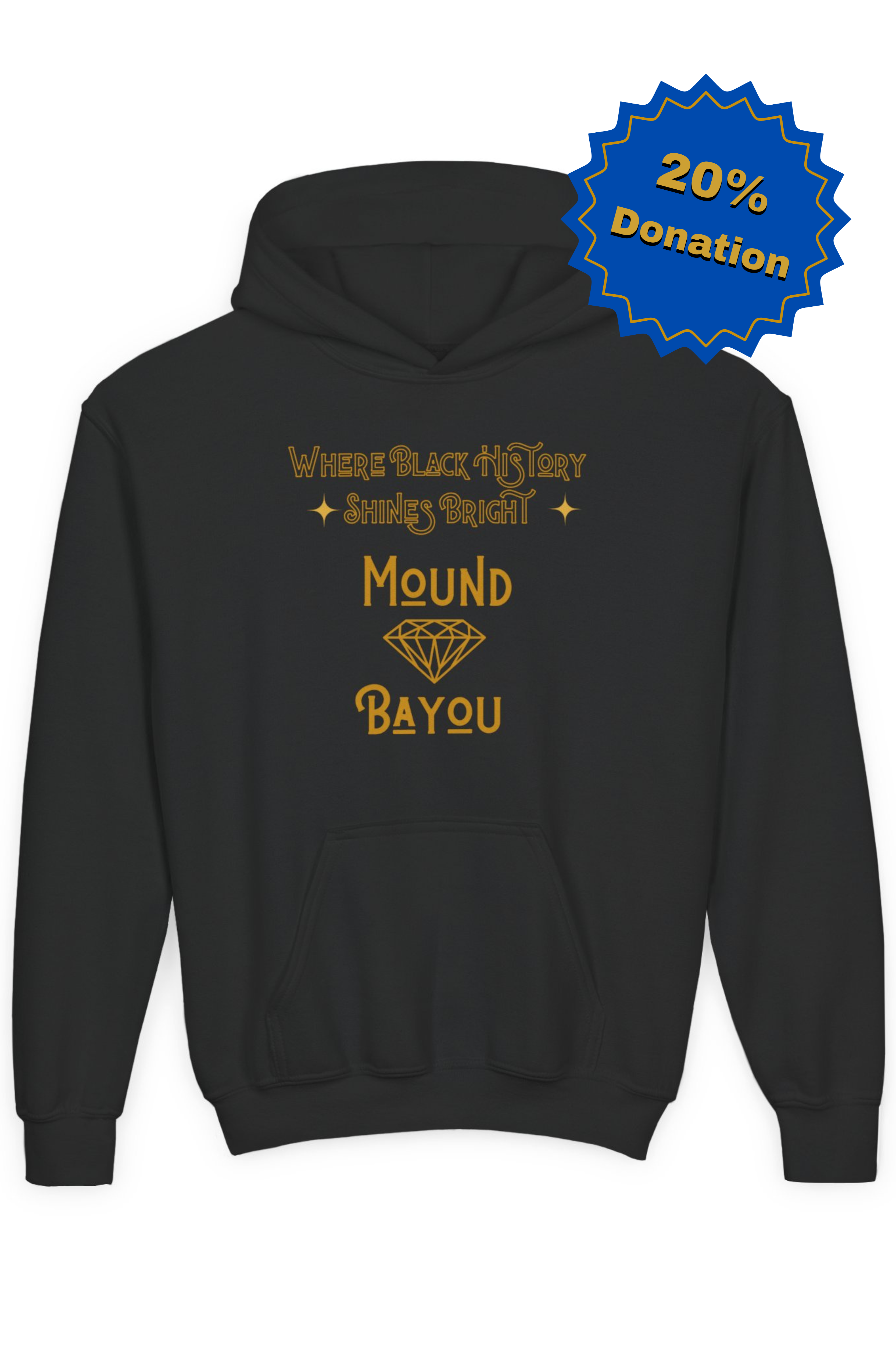 Where Black History Shines Bright - Gold