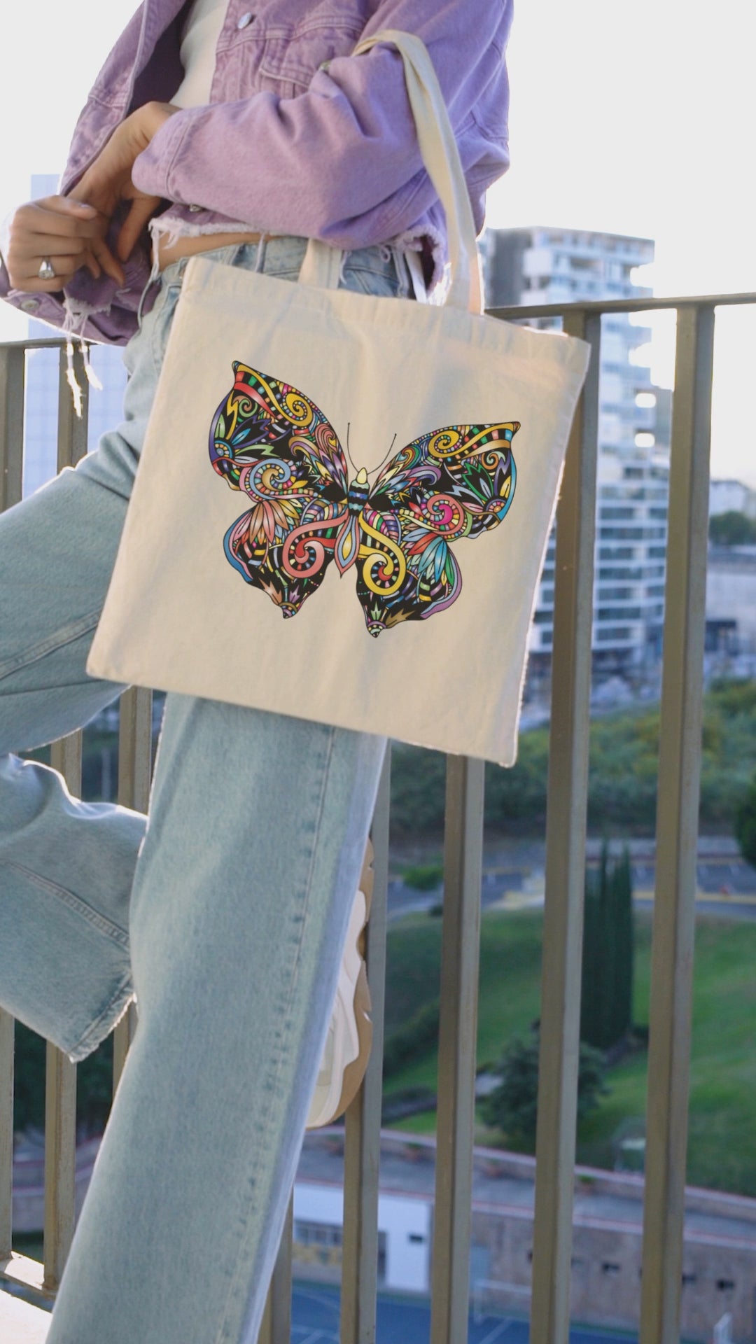 Butterfly Tote Bag