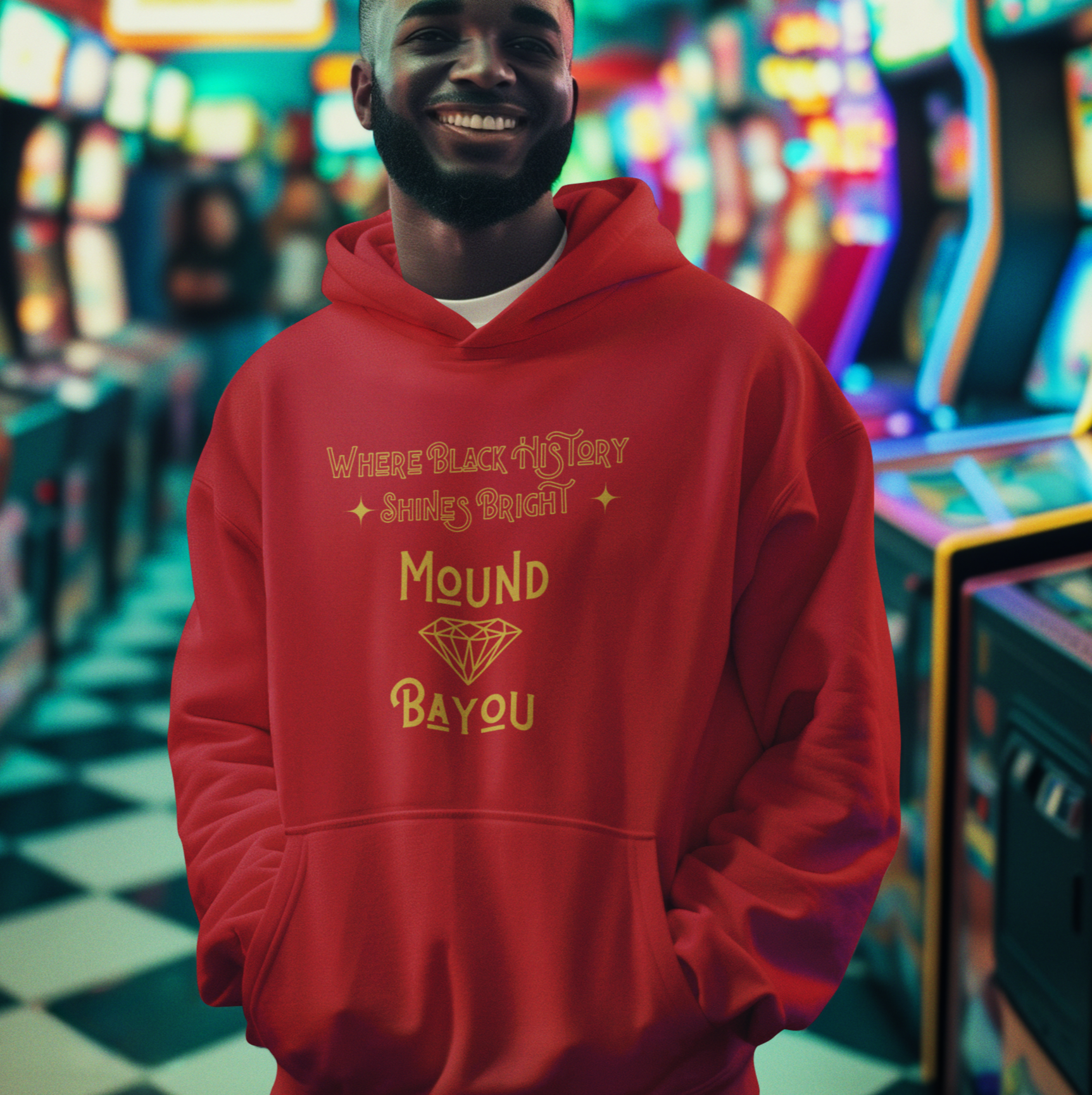 Where Black History Shines Bright - Gold