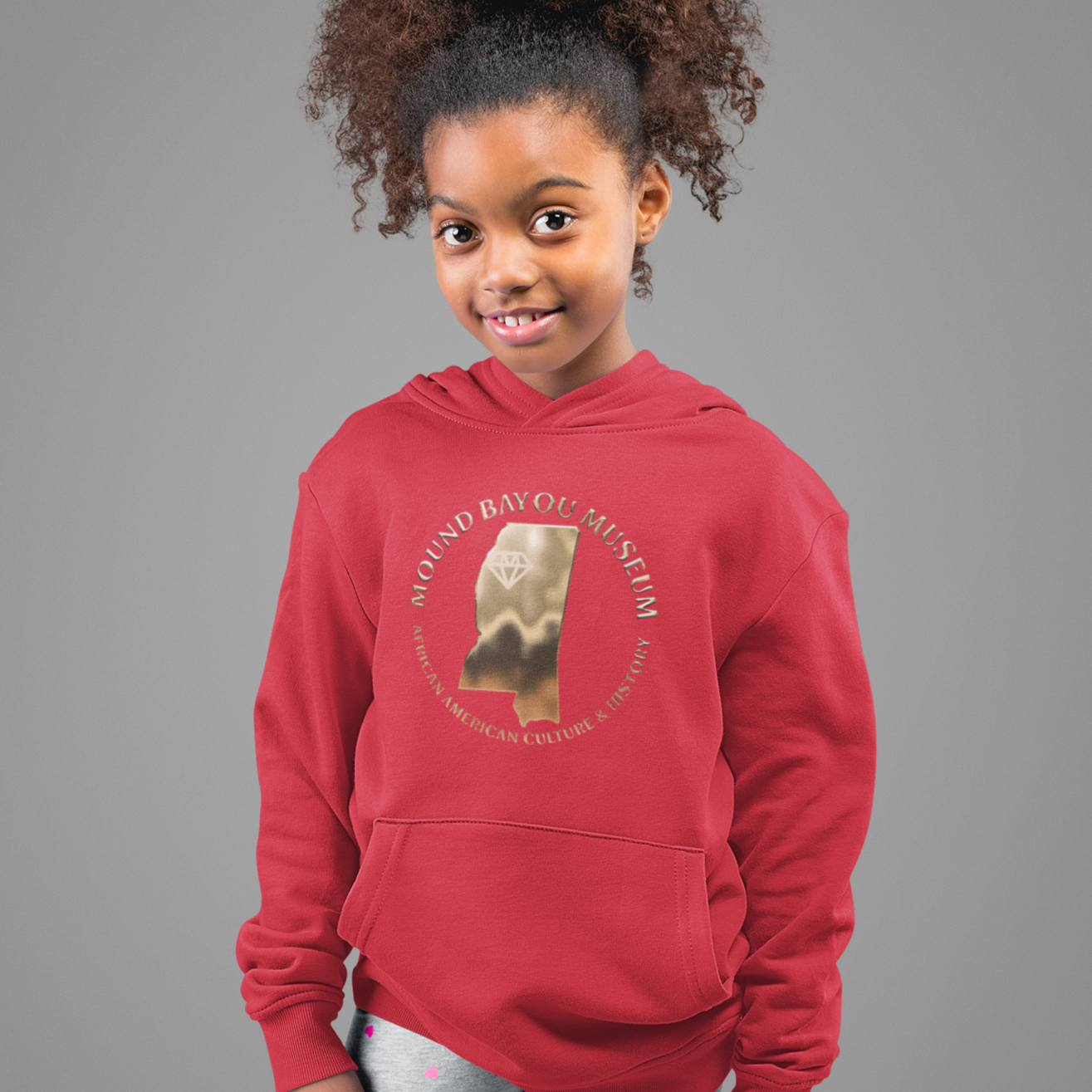 Mound Bayou Museum Mississippi Map - Gold