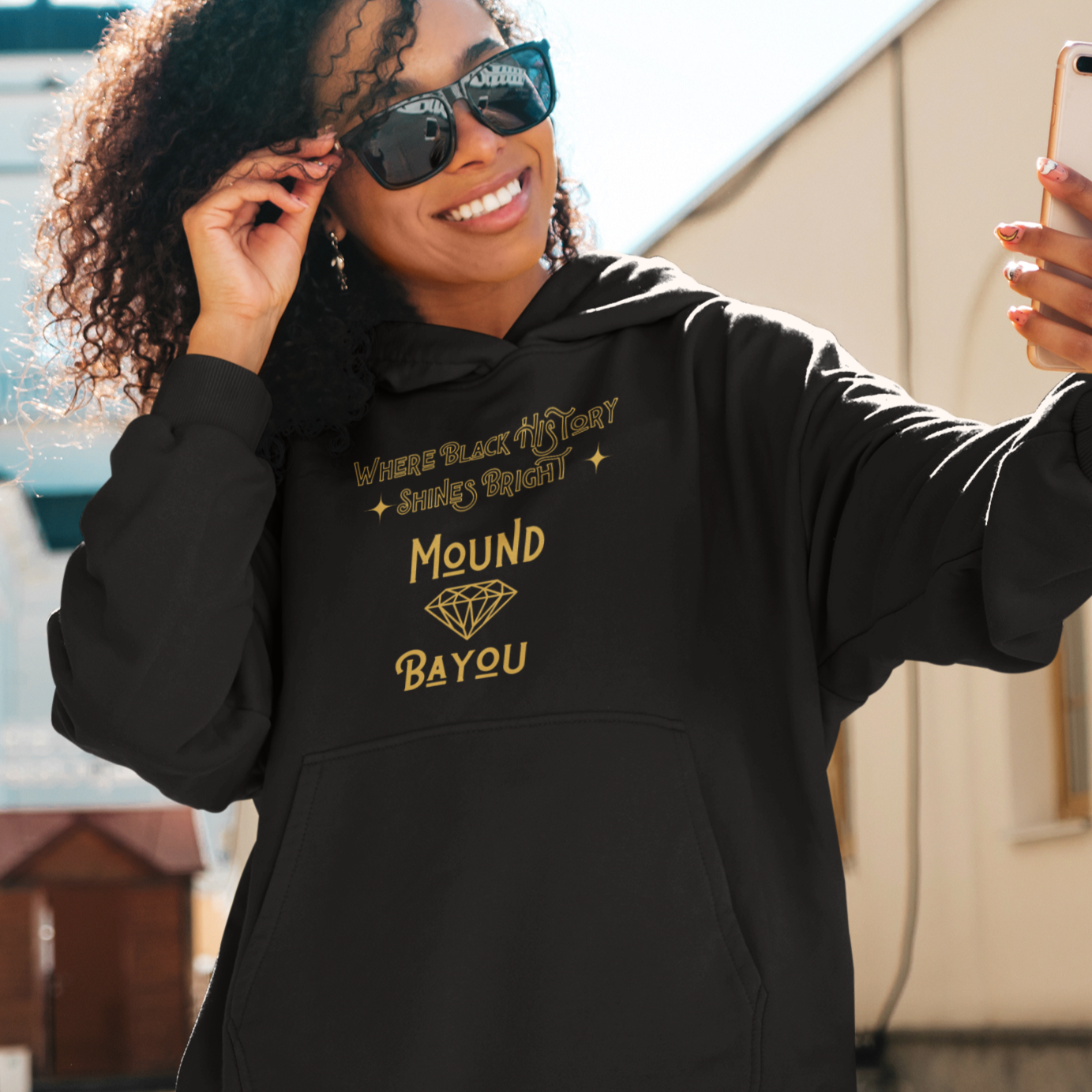 Where Black History Shines Bright - Gold