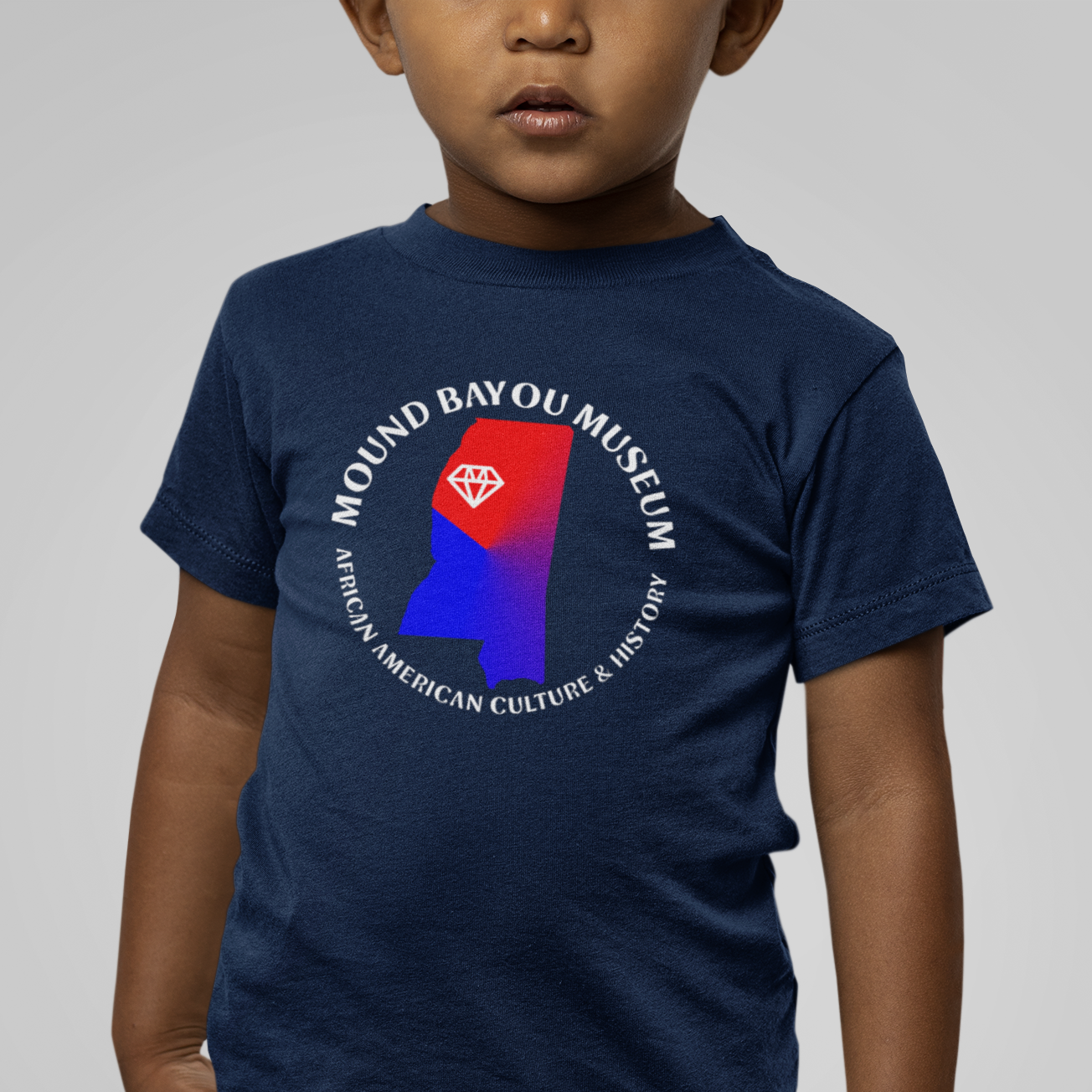 Mound Bayou Museum, Mississippi - Red & Blue