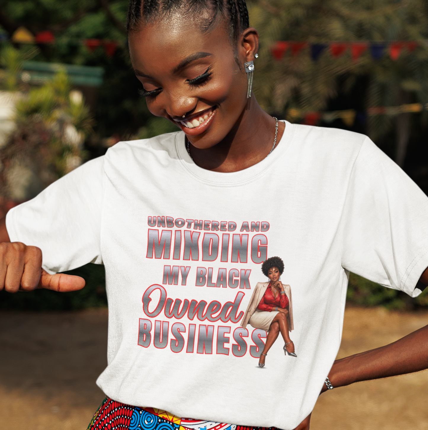 Unbothered and Minding My Black Owned Business