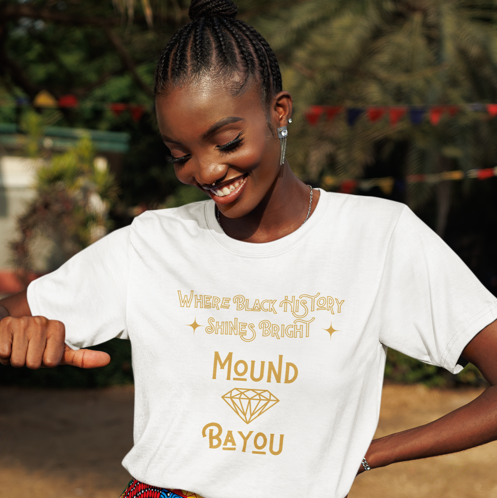 Where Black History Shines Bright - Gold