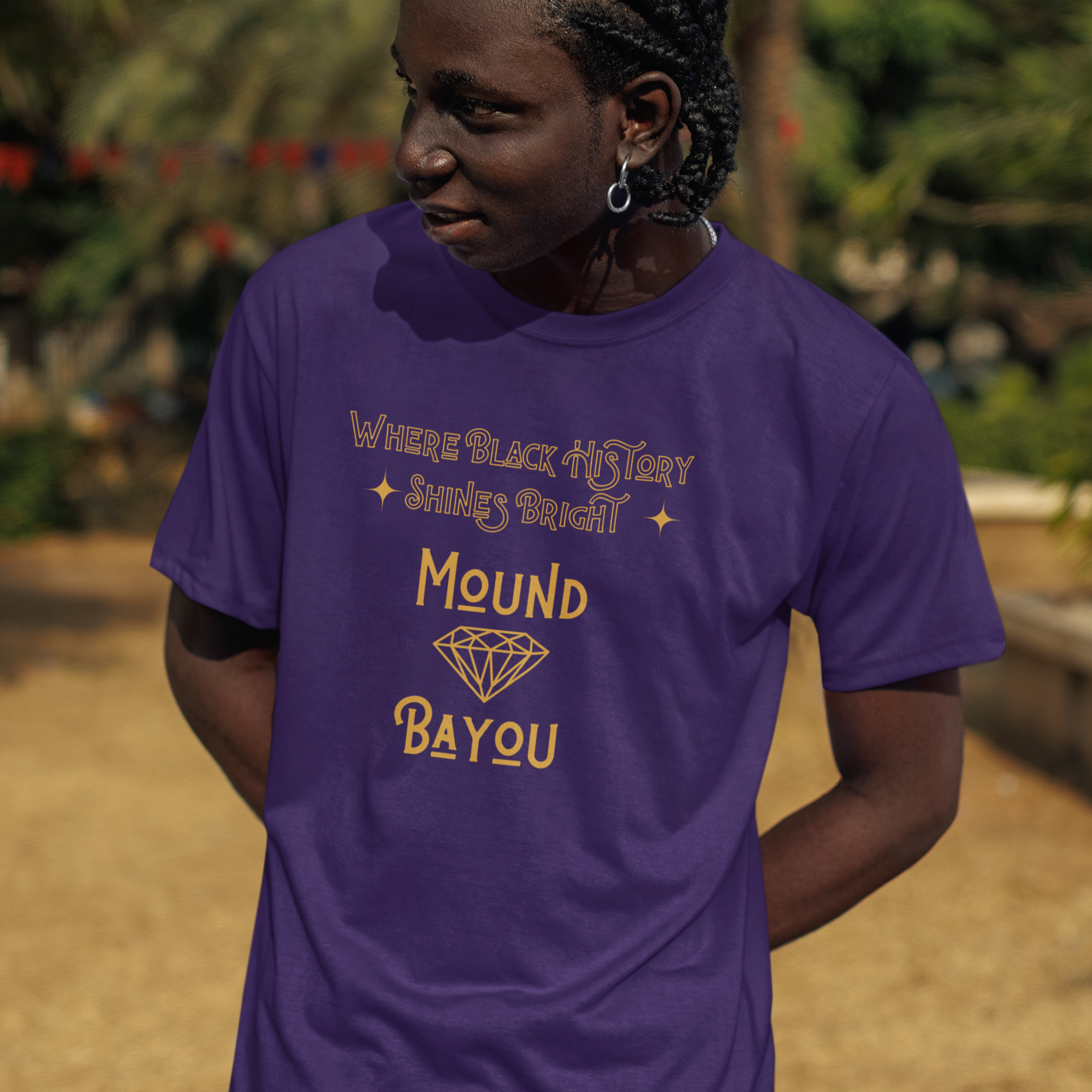 Where Black History Shines Bright - Gold