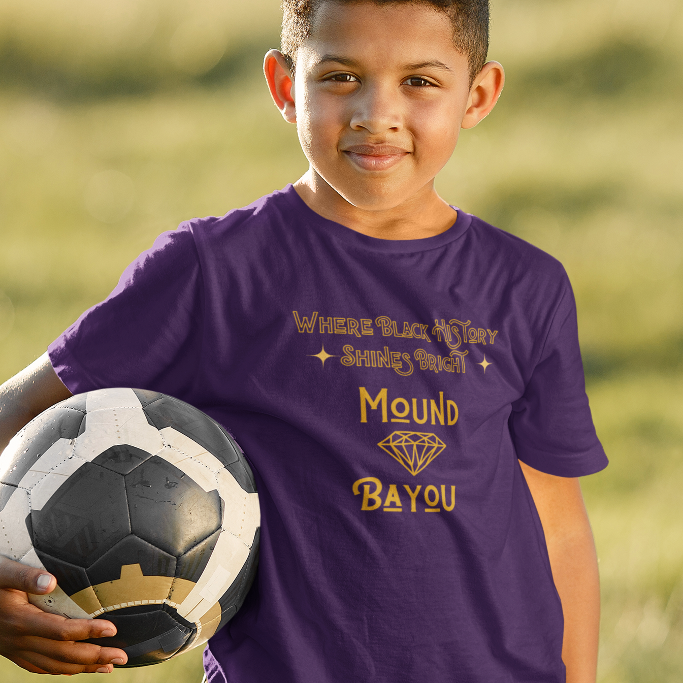 Where Black History Shines Bright - Gold