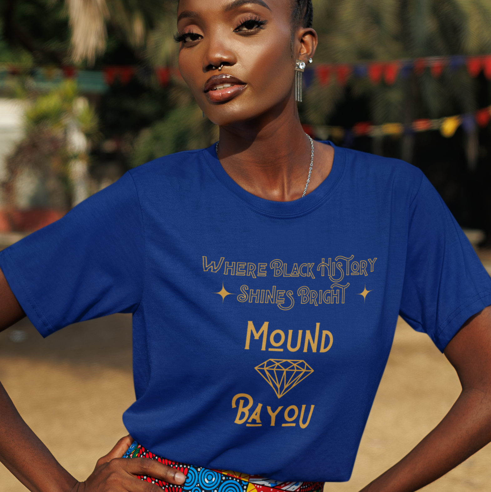 Where Black History Shines Bright - Gold