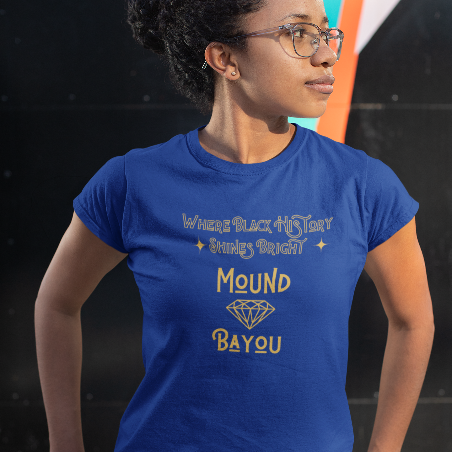 Where Black History Shines Bright. - Gold