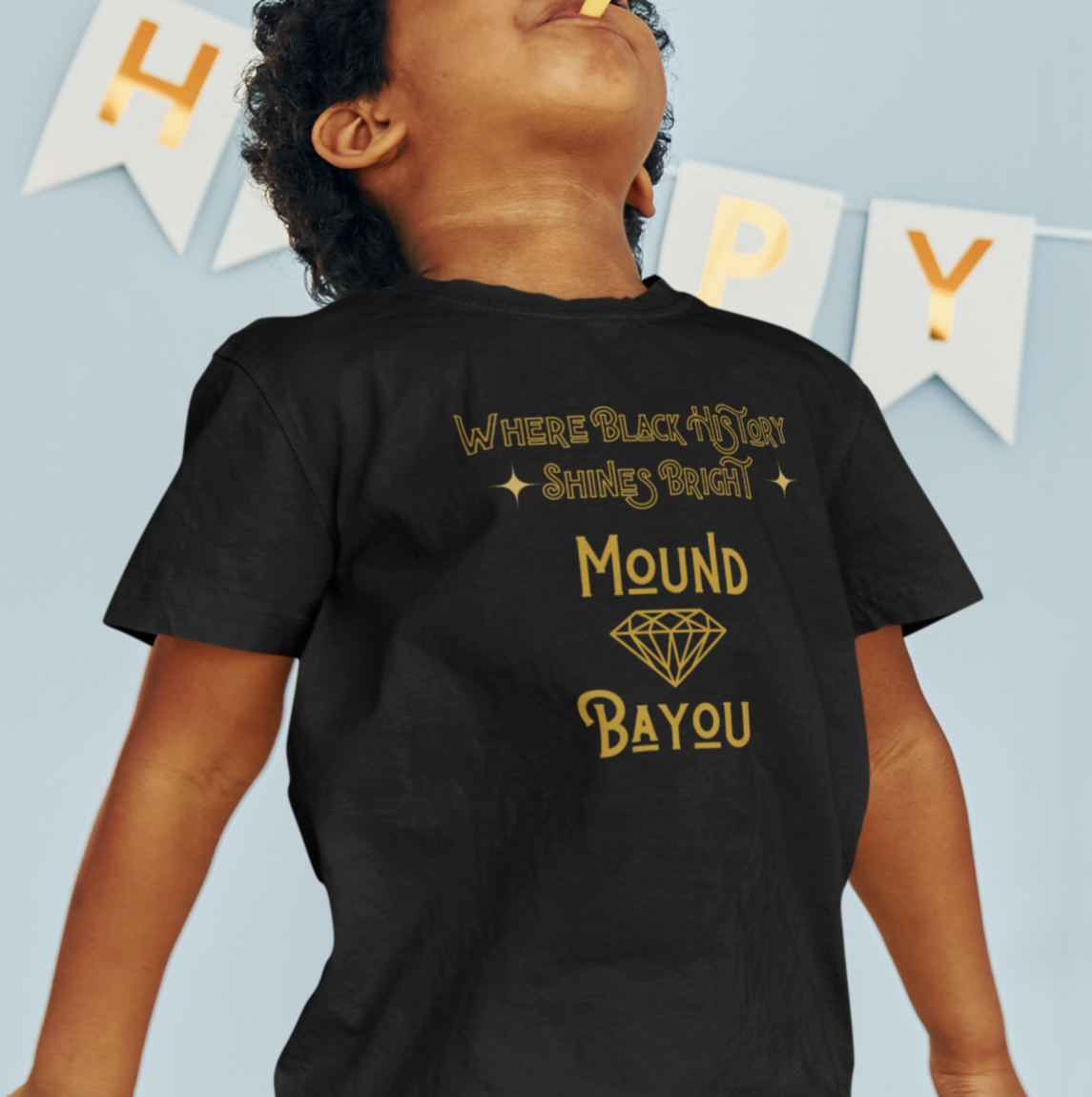 Where Black History Shines Bright - Gold