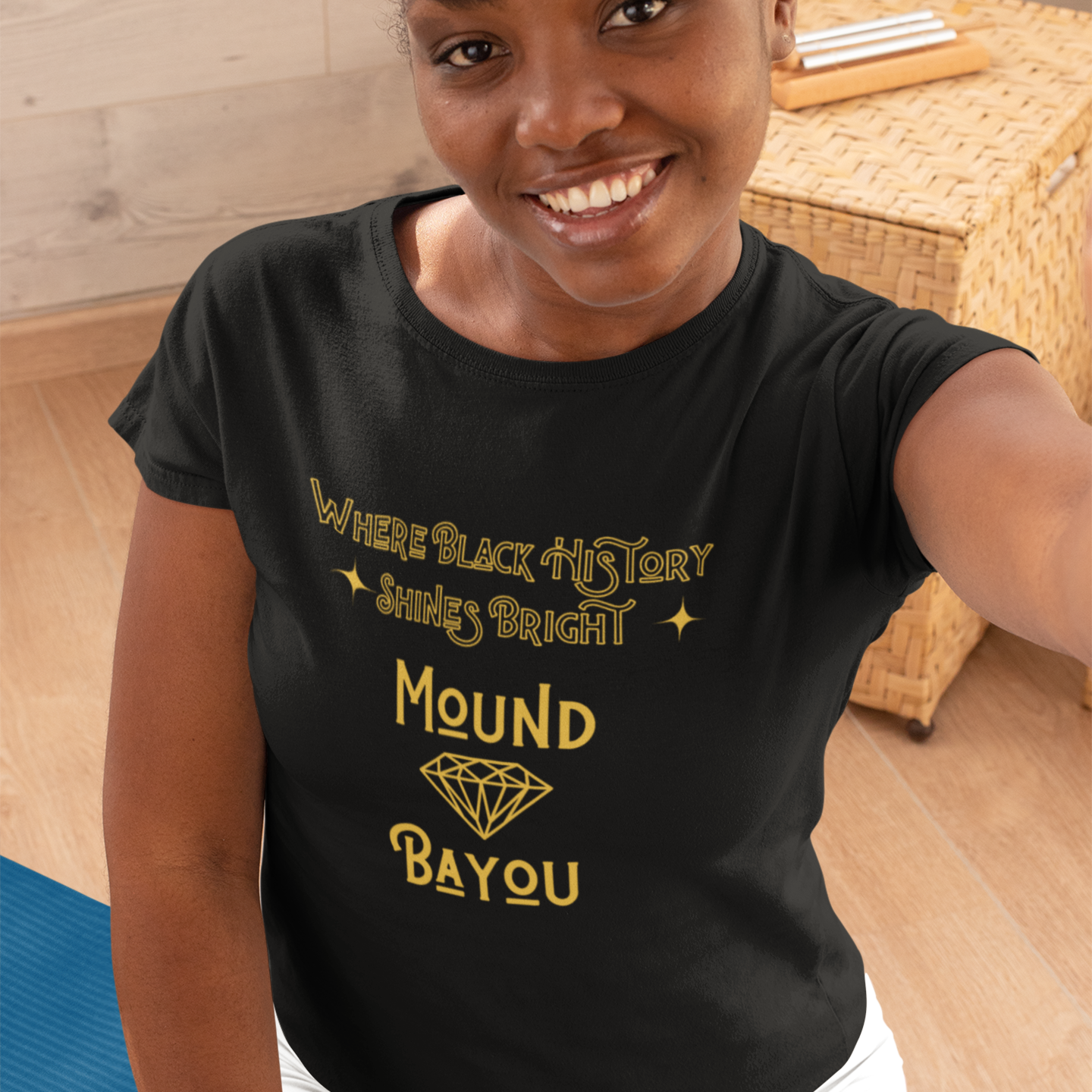 Where Black History Shines Bright. - Gold