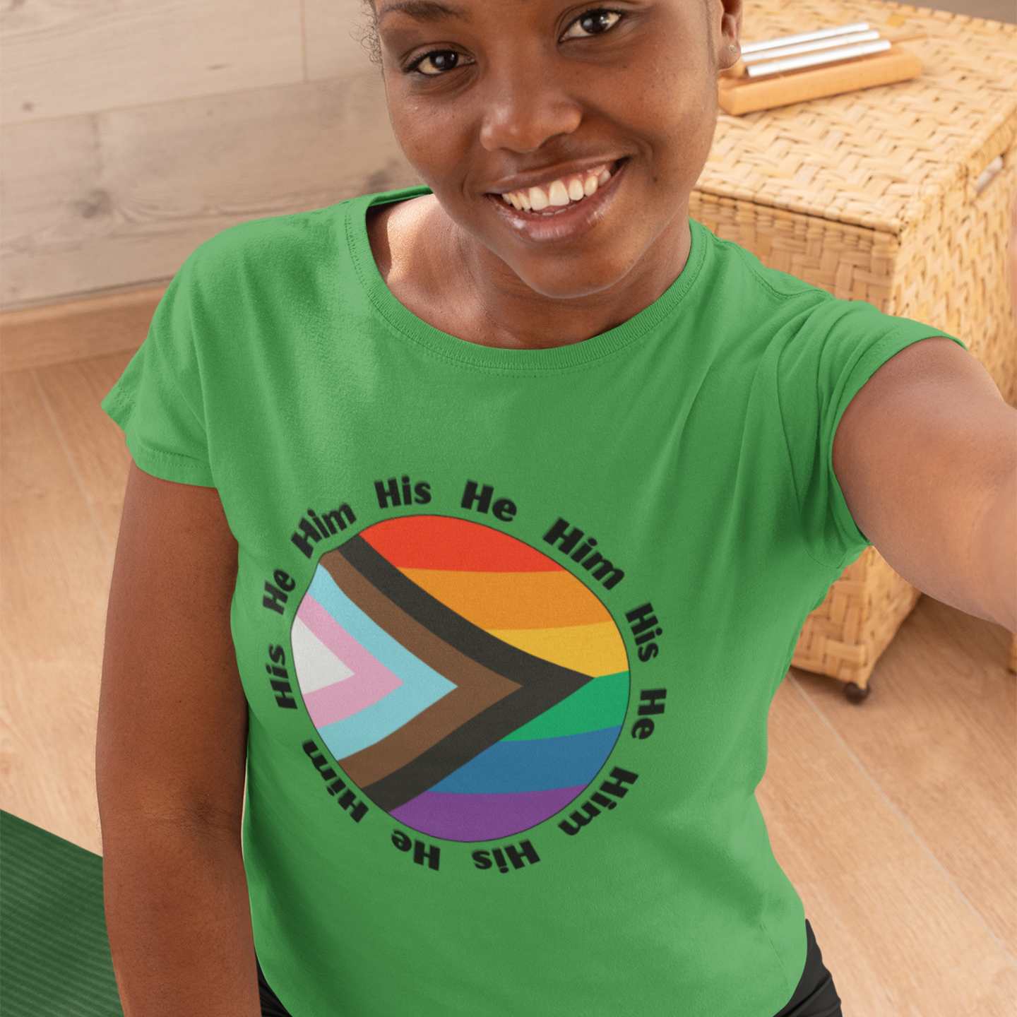 He, Him, His Pronoun Pride