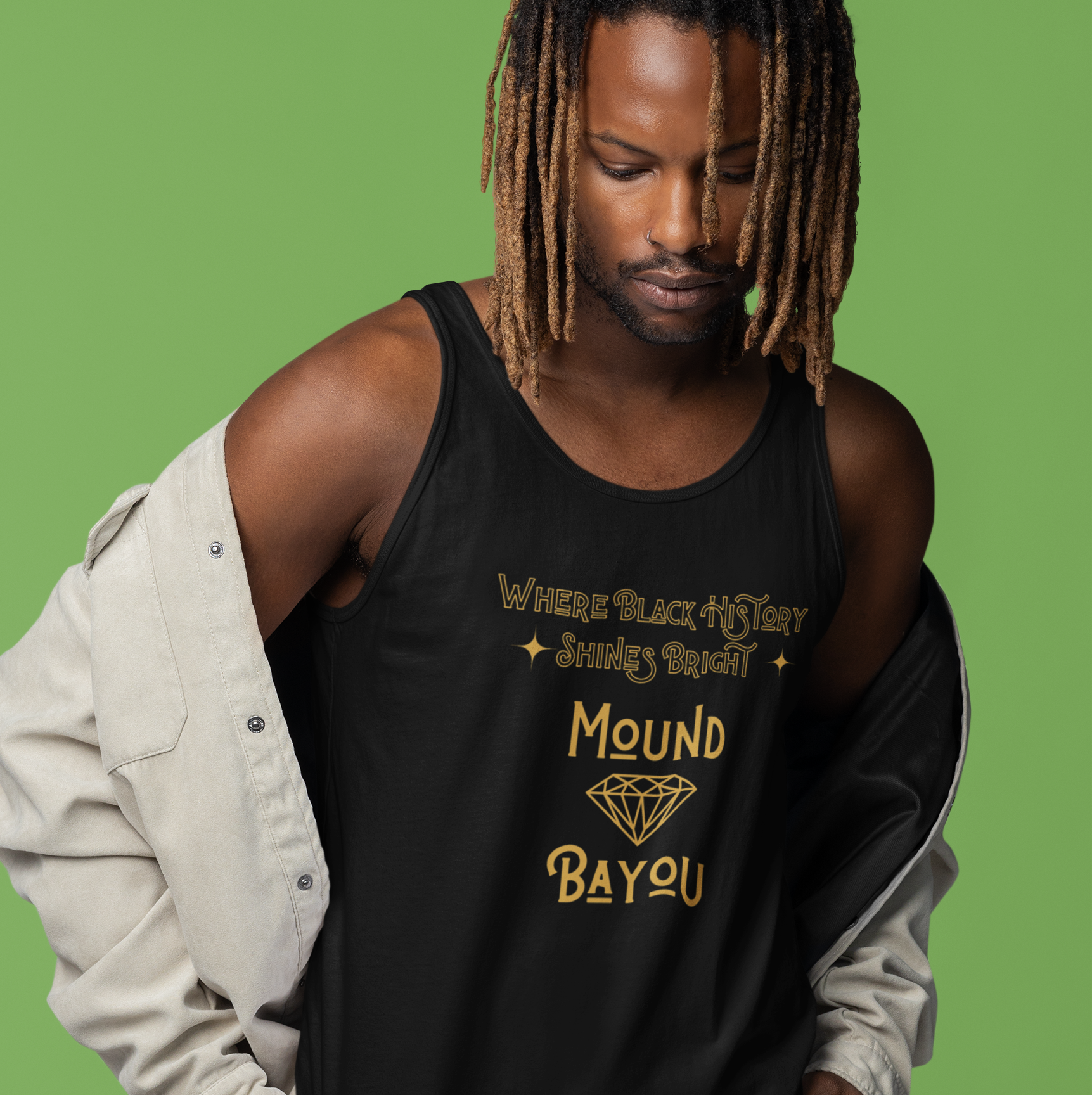 Where Black History Shines Bright - Gold