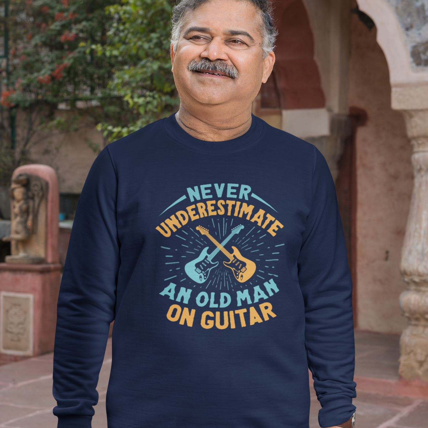 Never Underestimate an Old Man on Guitar