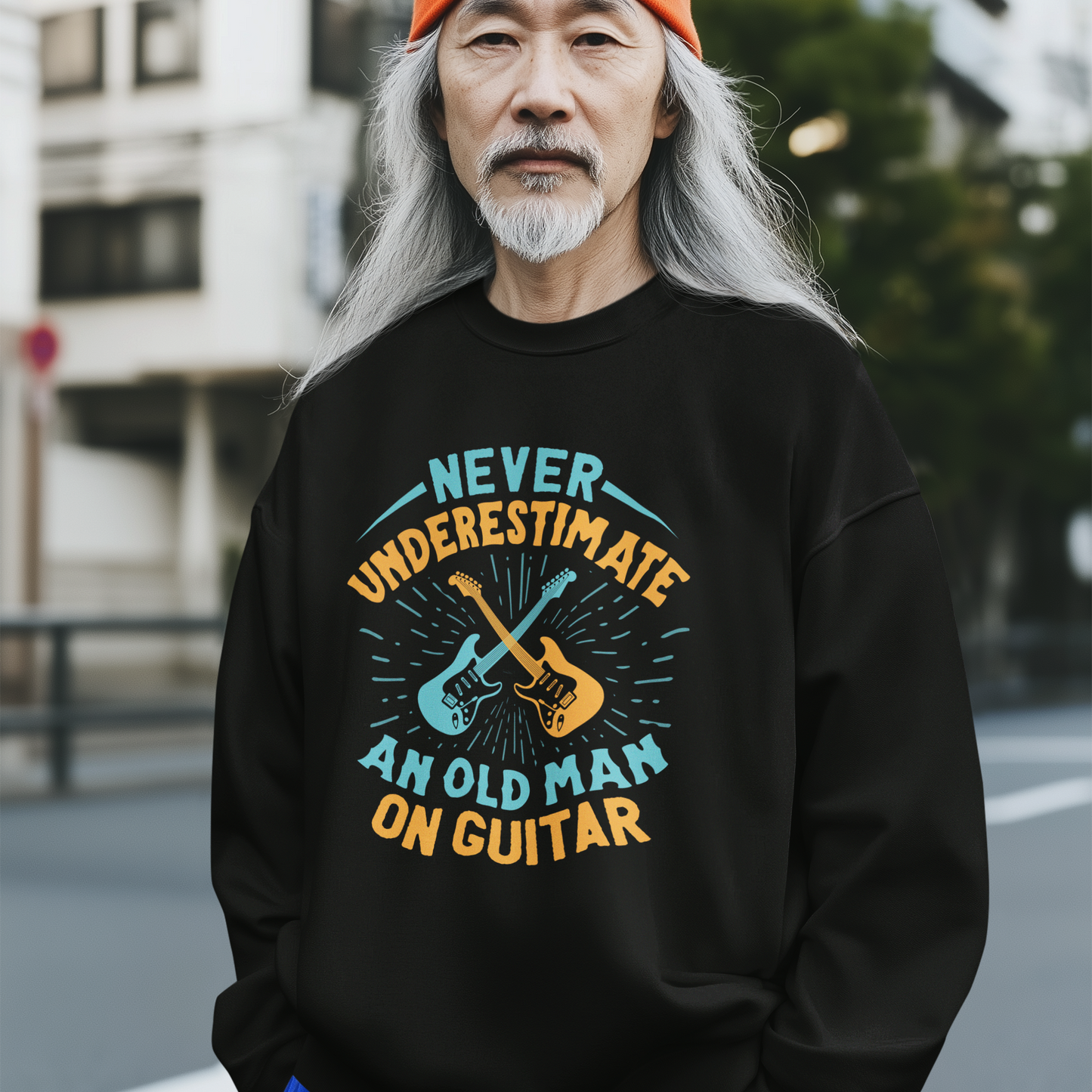 Never Underestimate an Old Man on Guitar